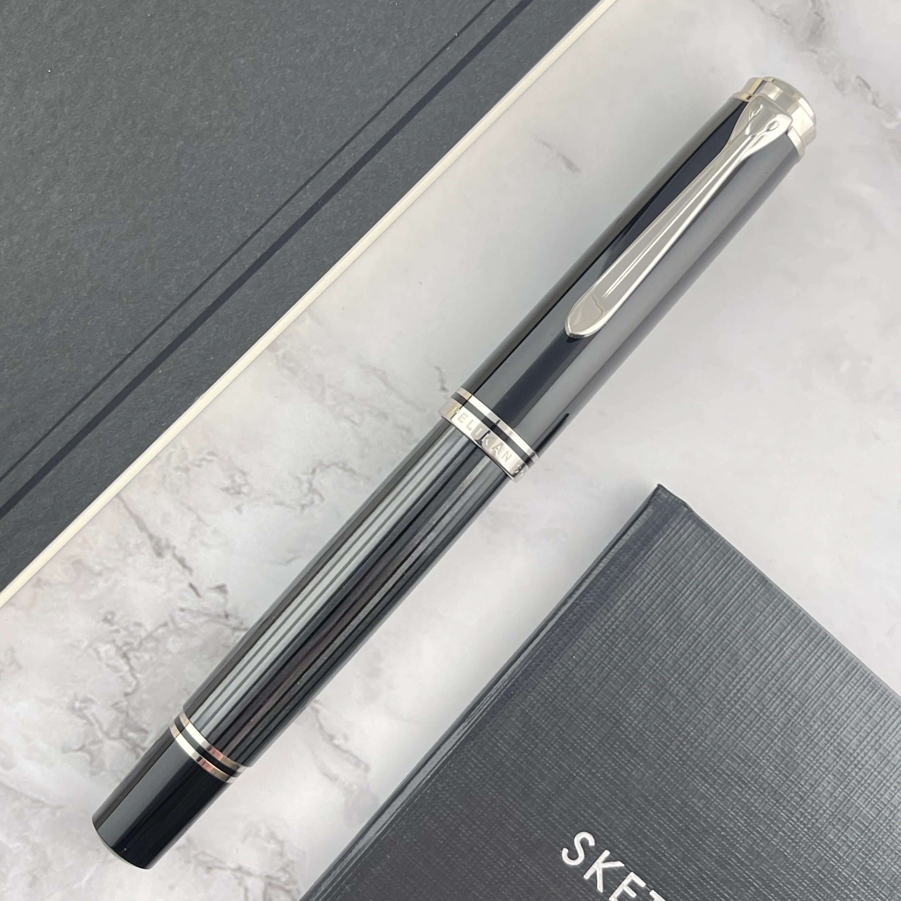 Pelikan Souveran M805 Fountain Pen - Stresemann Anthracite - Image 2