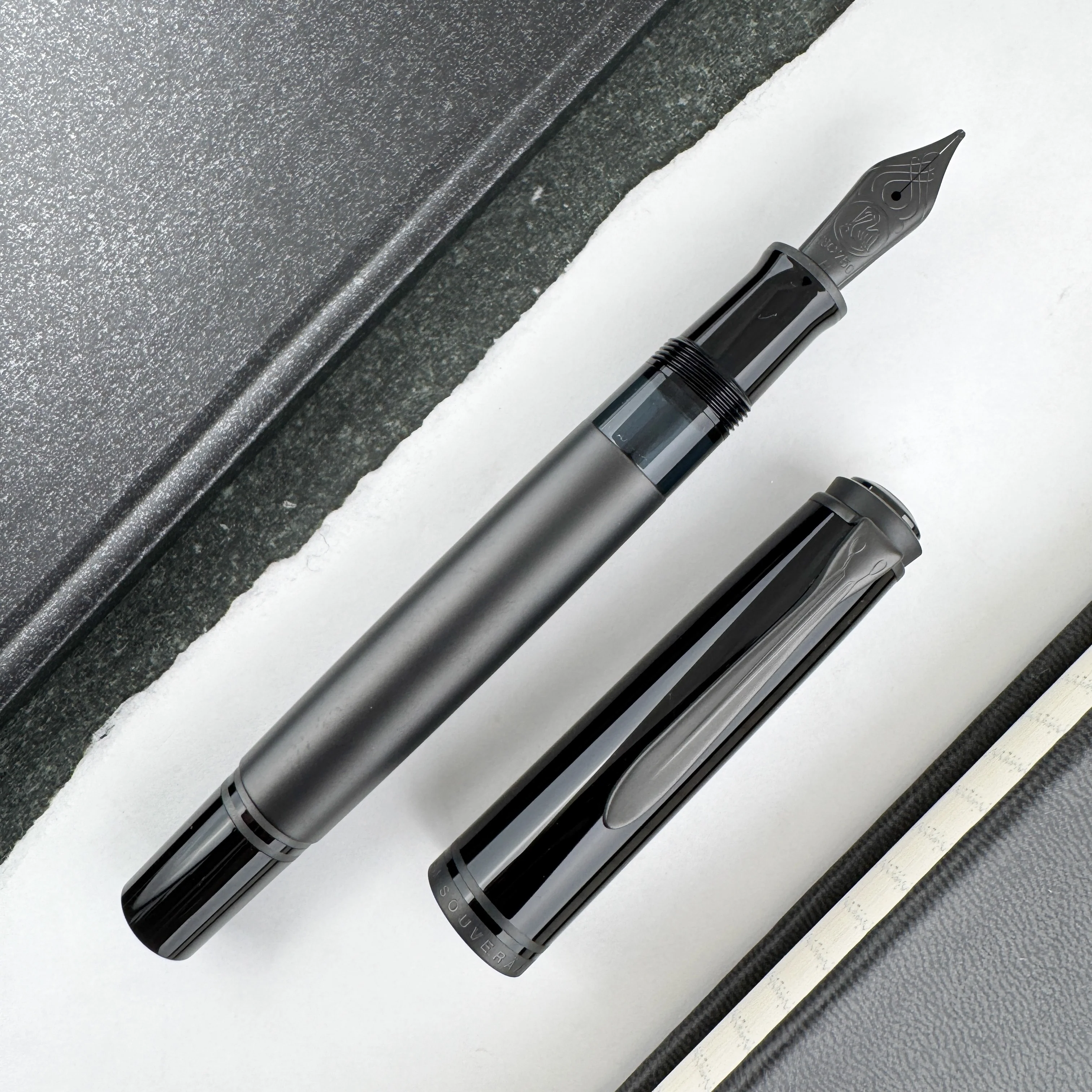 Pelikan Souveran M809 Fountain Pen - Black Matte (Special Edition)
