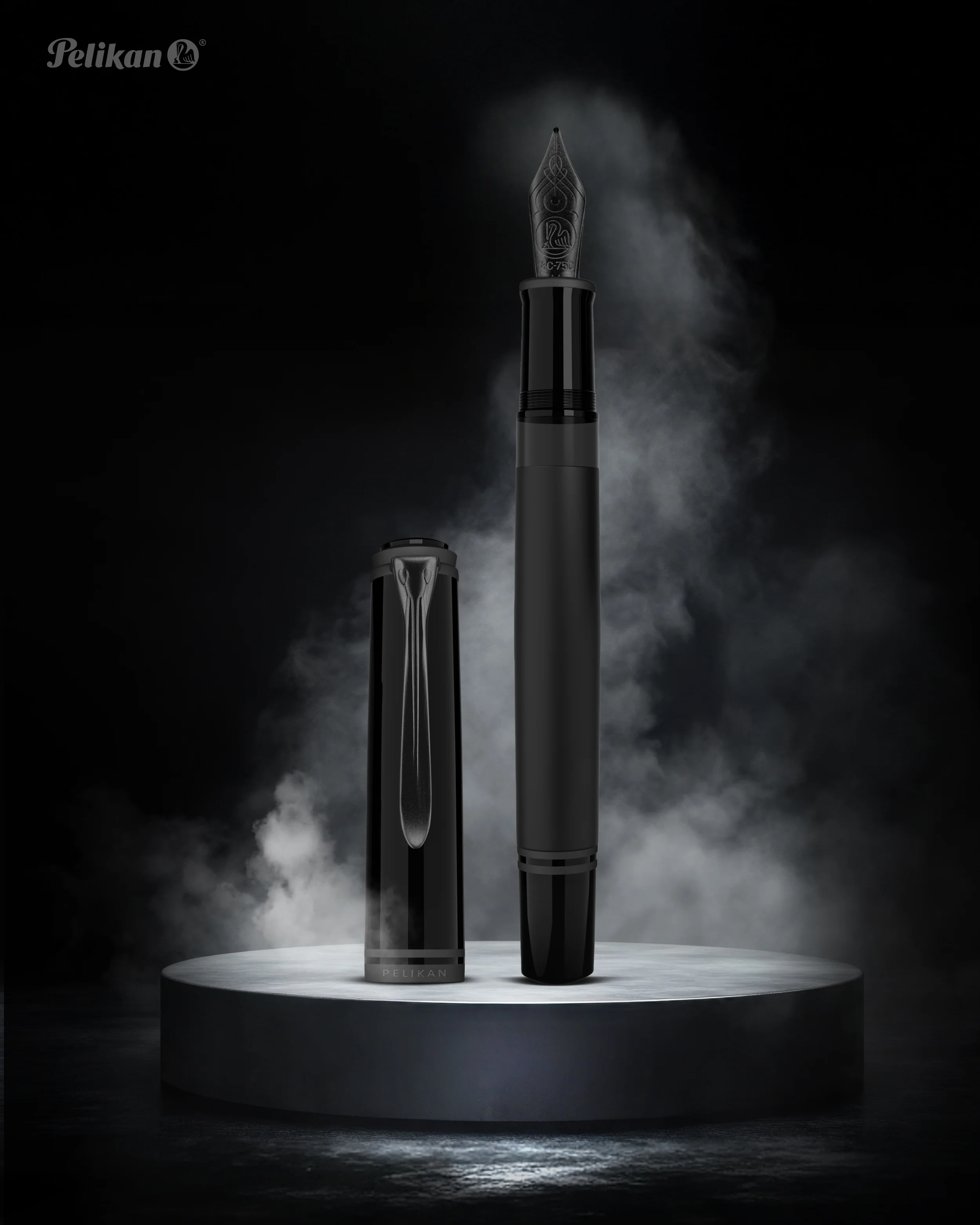 Pelikan Souveran M809 Fountain Pen - Black Matte (Special Edition) - Image 5