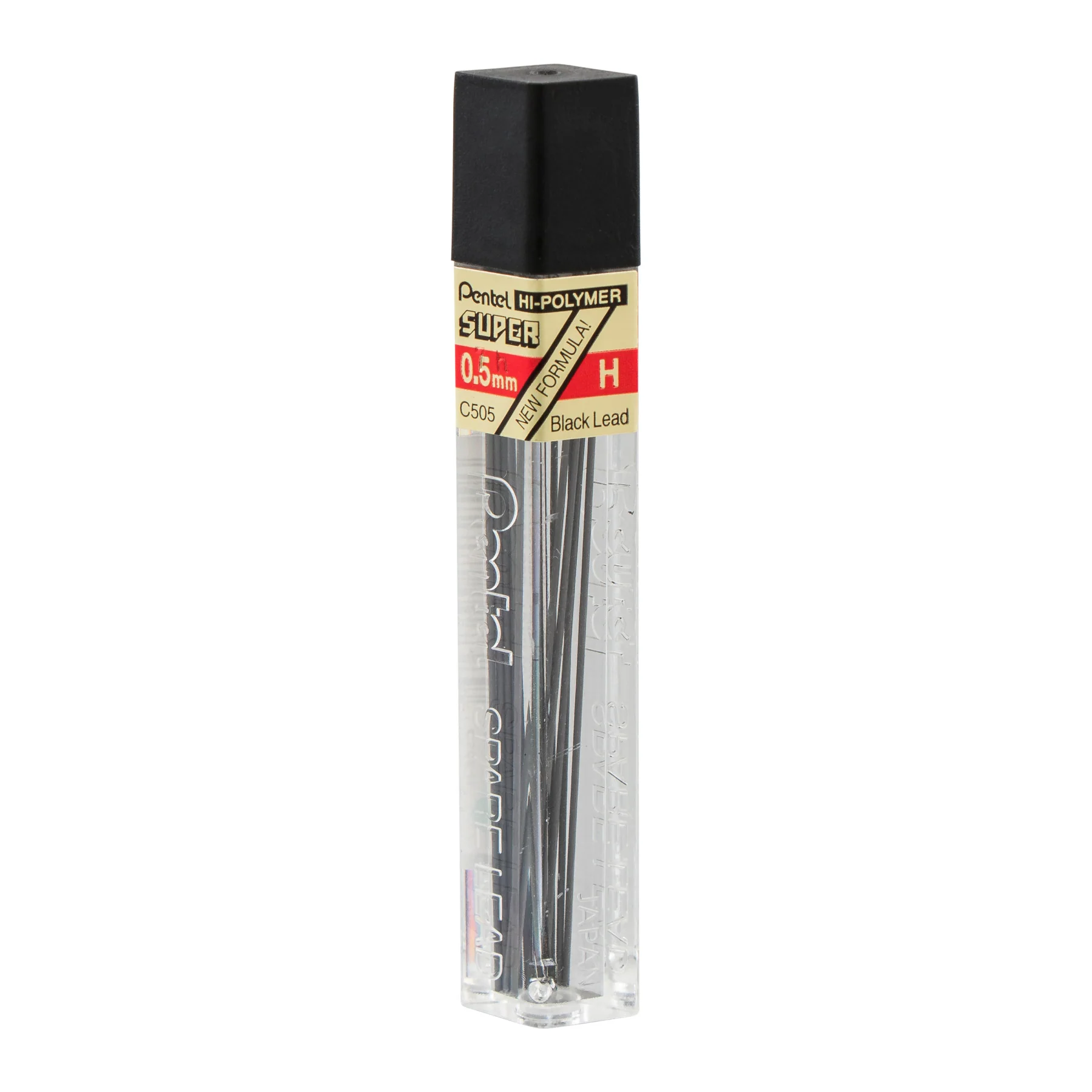 Pentel Super Hi-Polymer Lead - 0.5mm - 12 Pieces - Image 10