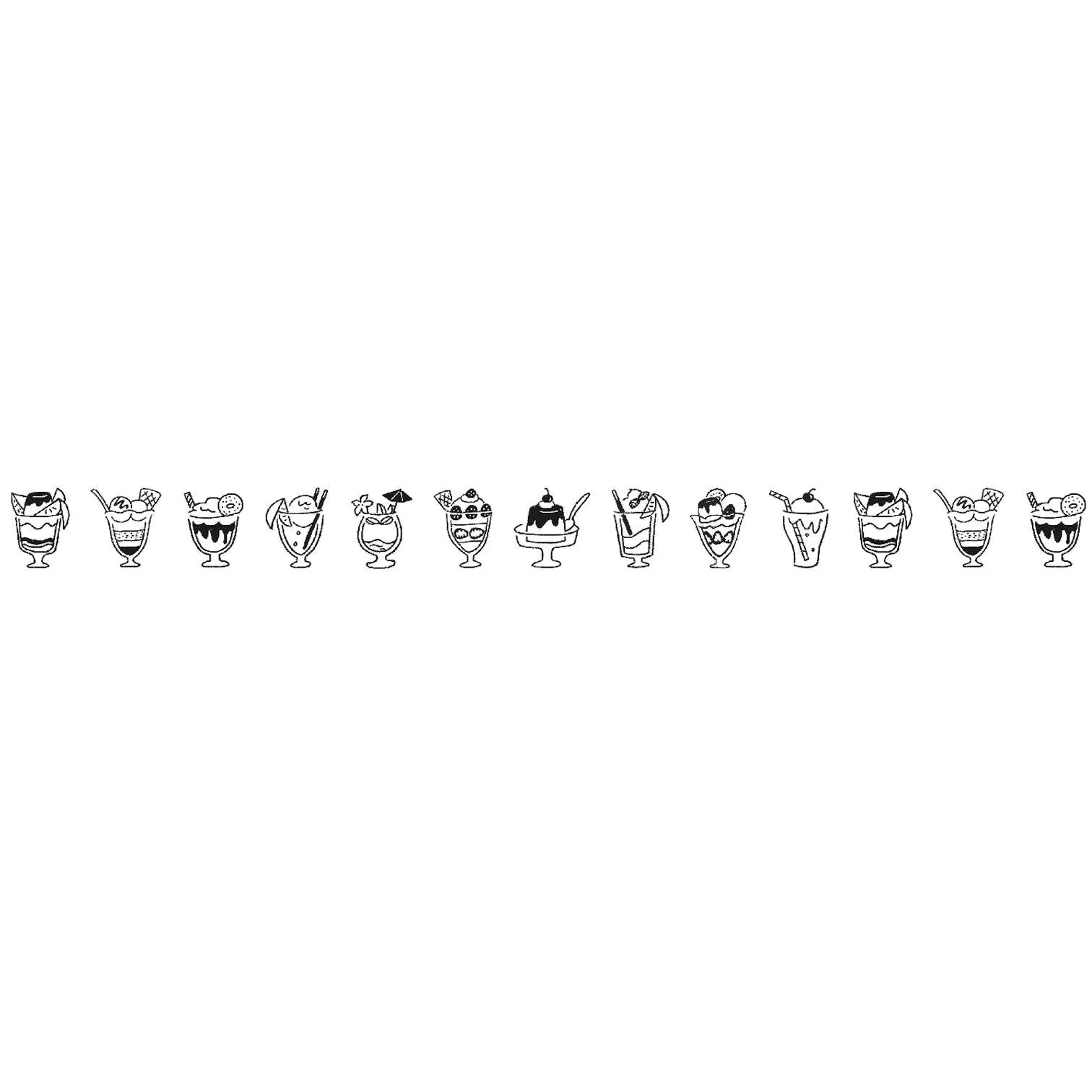 PLUS Petit Deco Tape - Monochromatic - Image 10