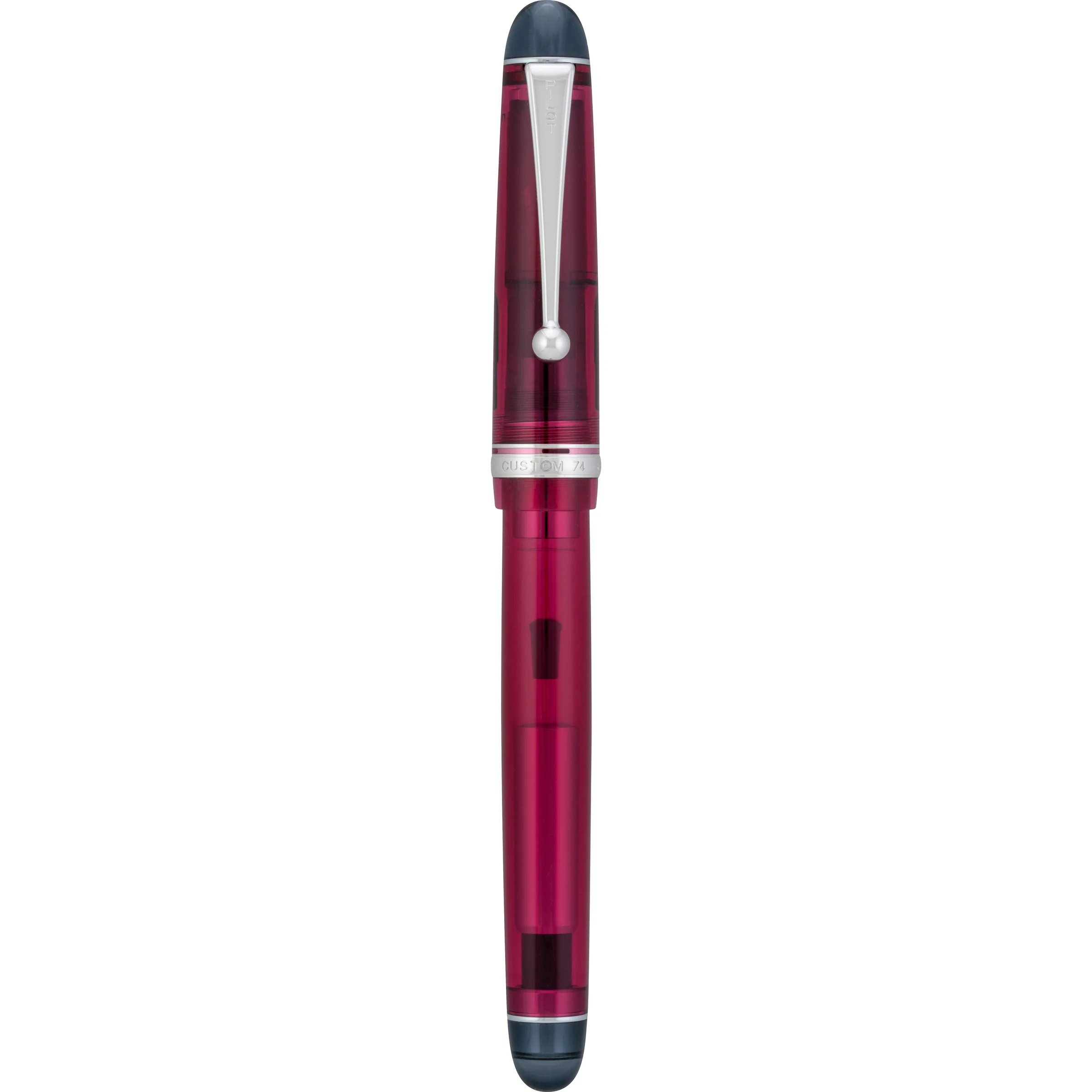 Pilot Custom 74 Fountain Pen - Merlot - Image 4