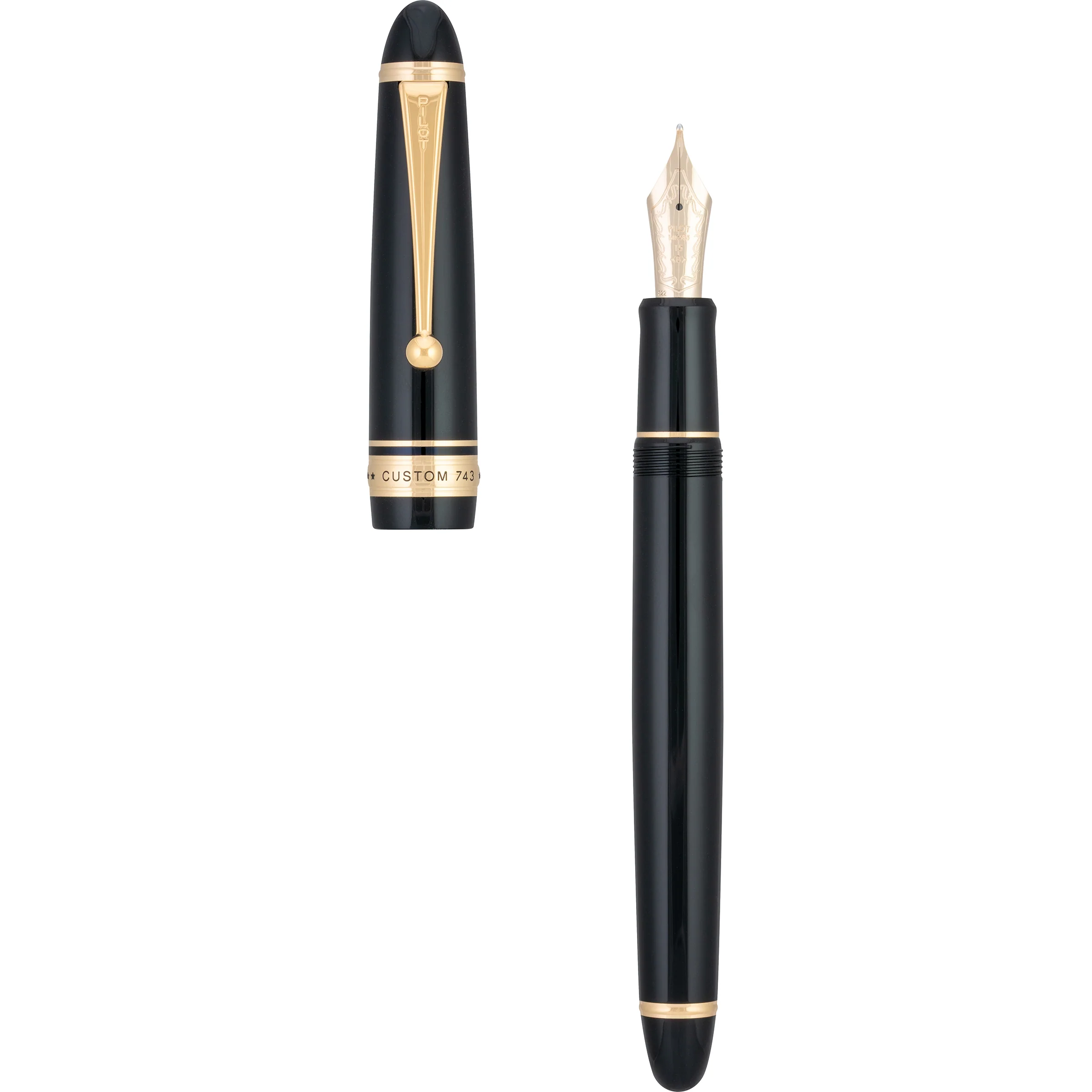 Pilot Custom 743 Fountain Pen - Black - Image 13