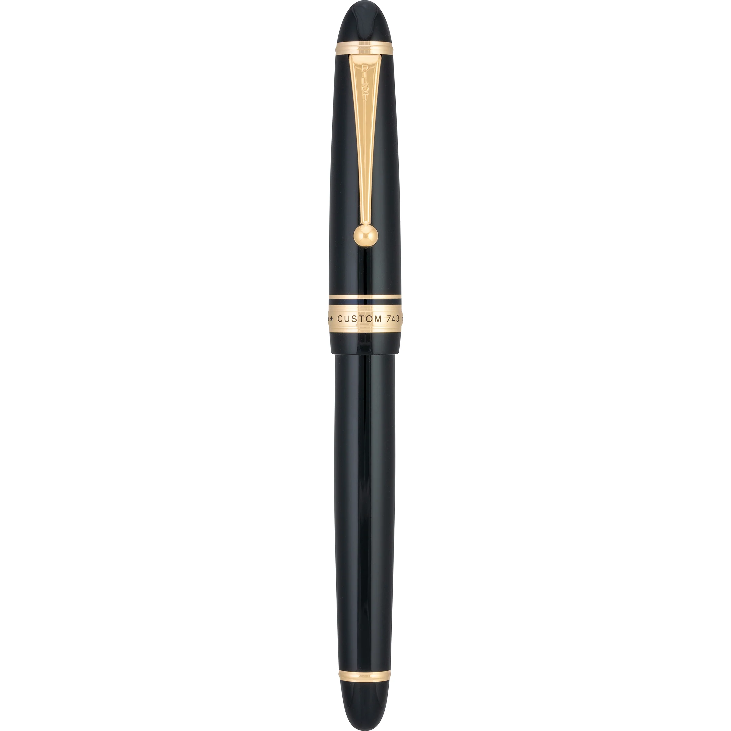 Pilot Custom 743 Fountain Pen - Black - Image 5