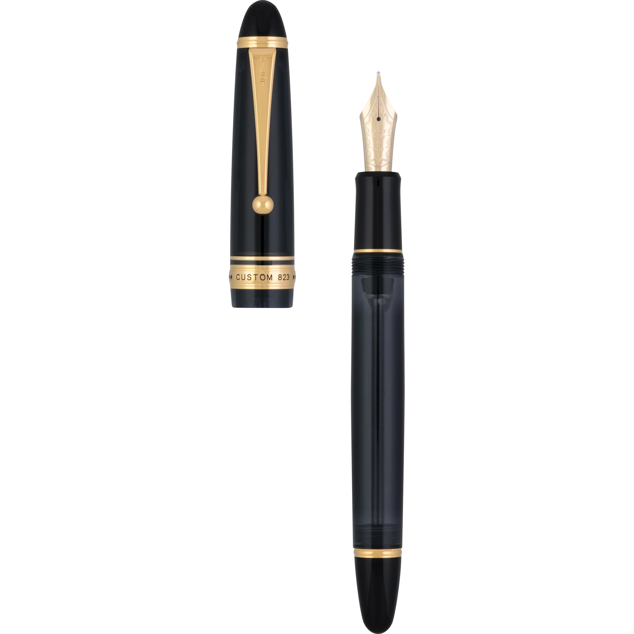 Pilot Custom 823 Fountain Pen - Smoke - Image 8