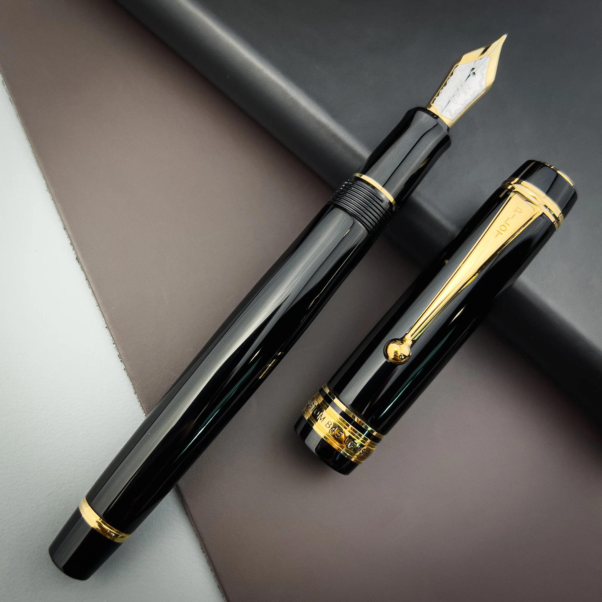 Pilot Custom Urushi 845 Fountain Pen - Black - Image 3