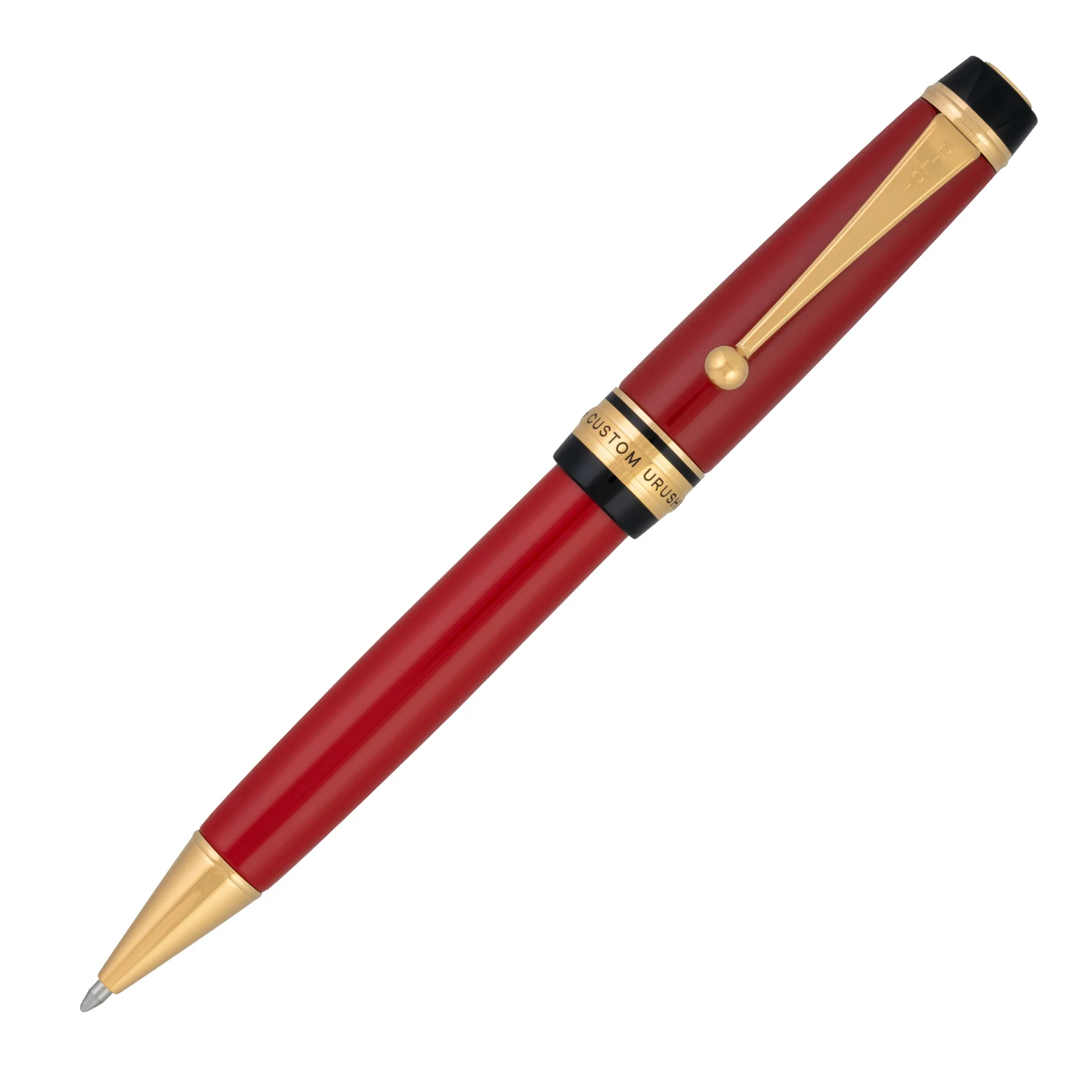 Pilot Custom Urushi Ballpoint Pen - Vermillion - Image 2