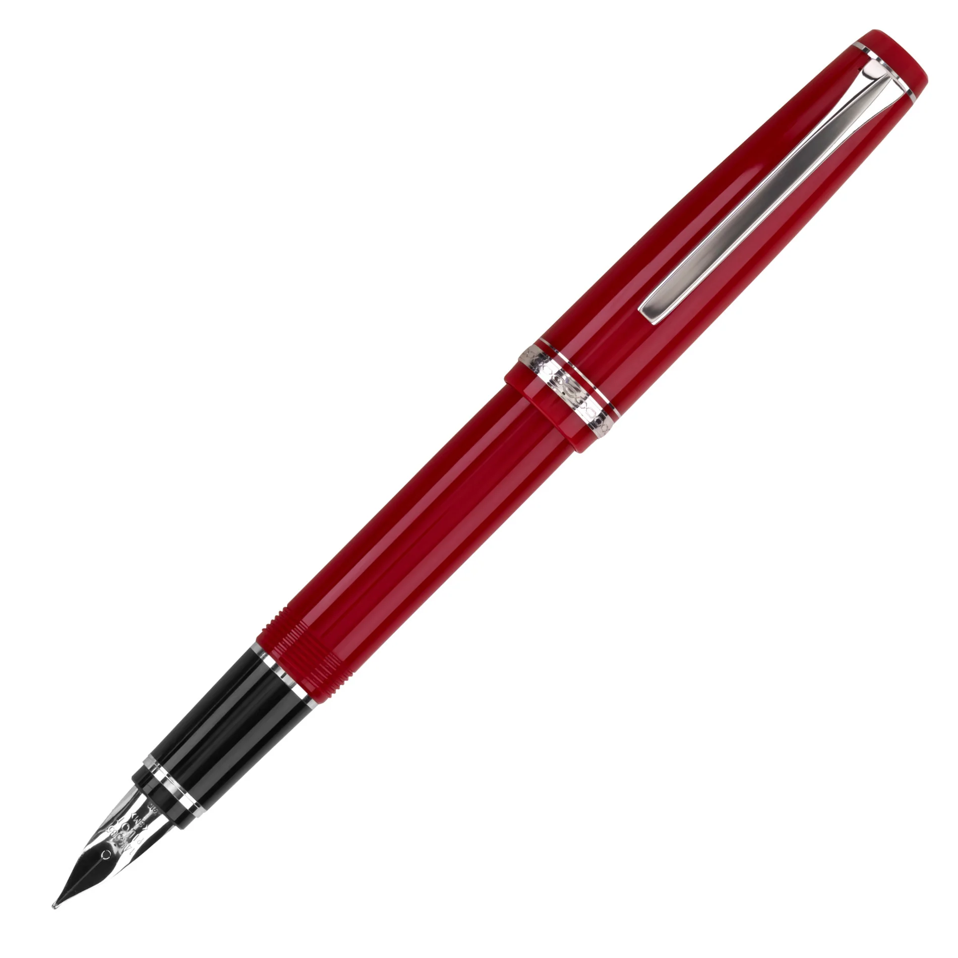 Pilot Falcon Fountain Pen - Red - Image 3