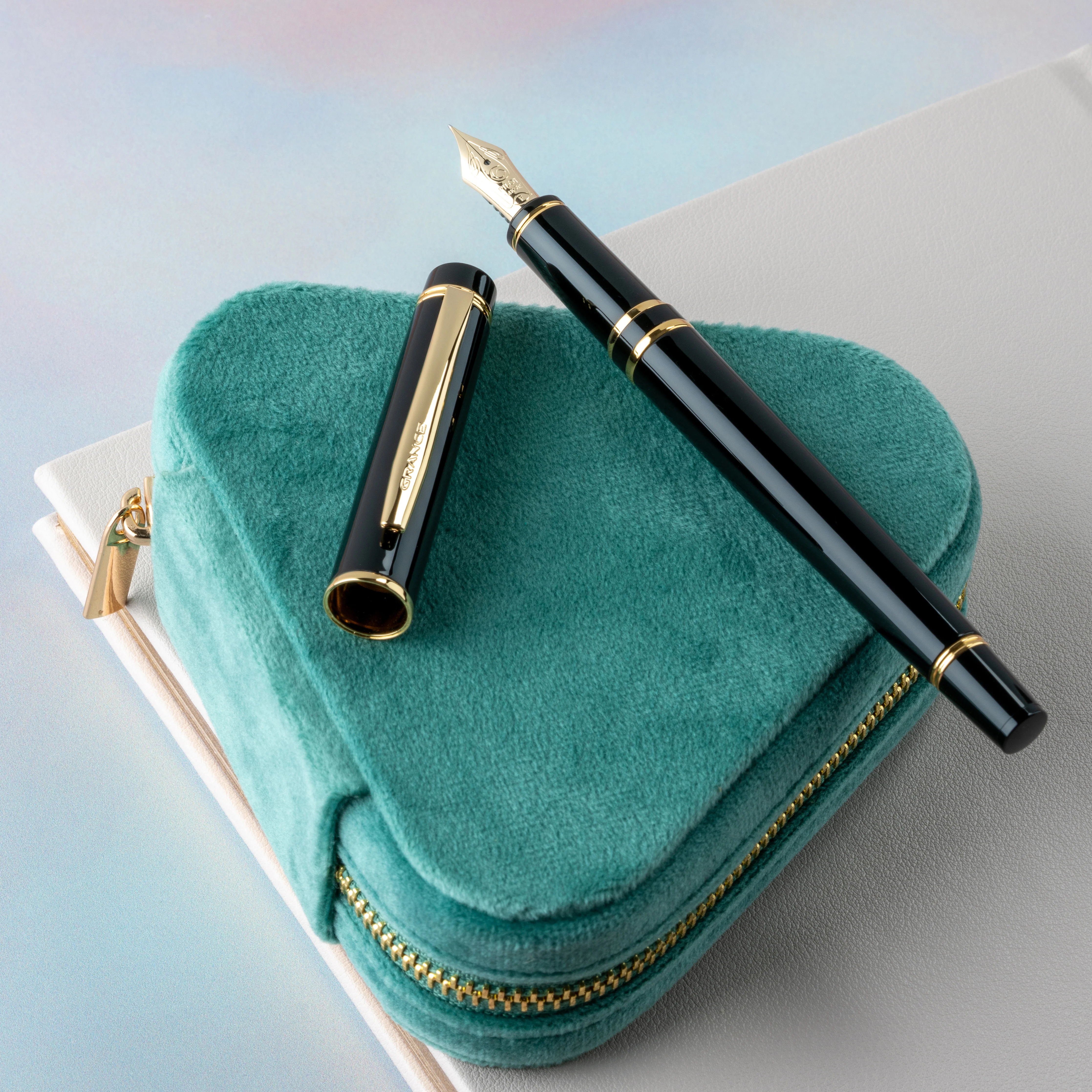 Pilot Grance Fountain Pen - Black - Image 3