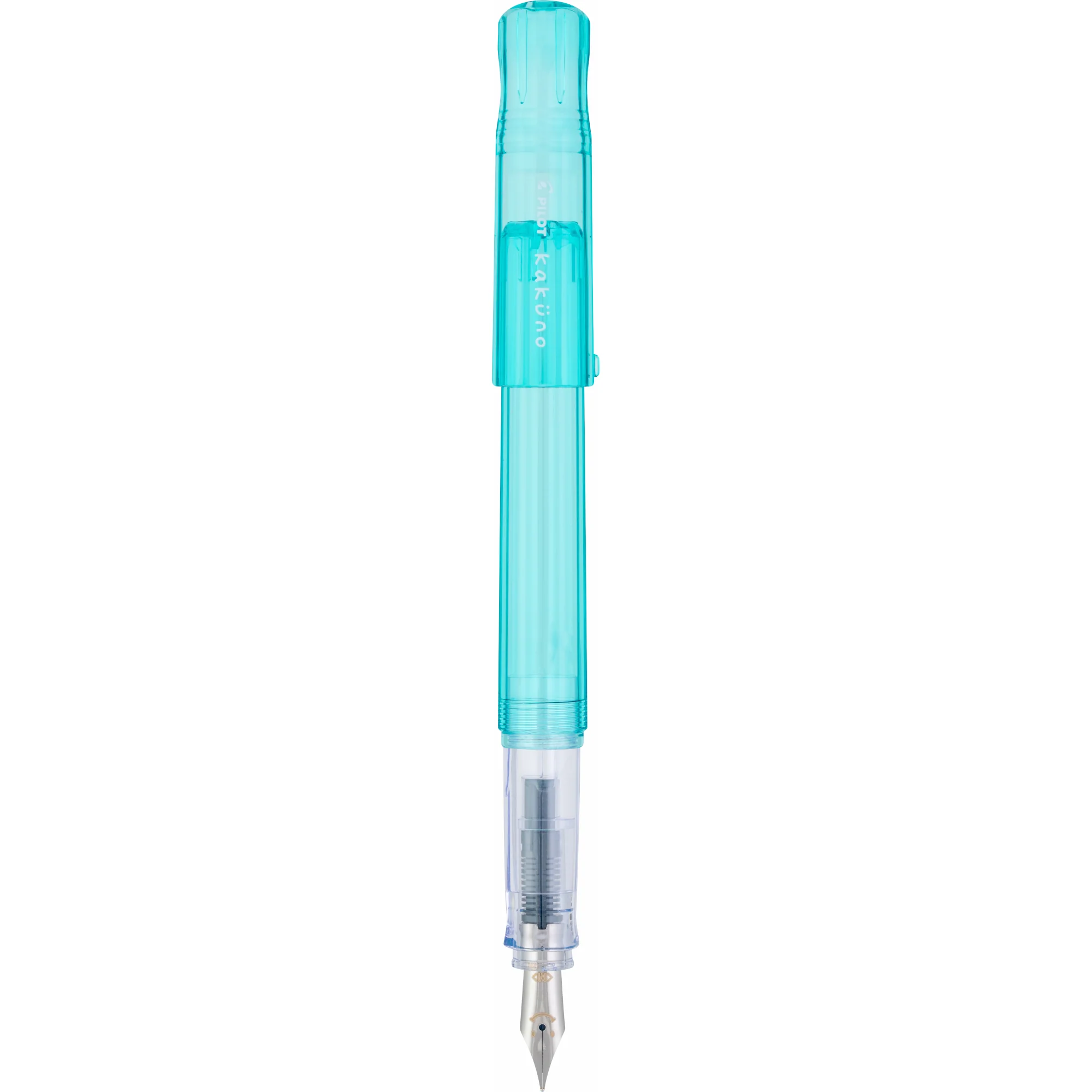 Pilot Kakuno Fountain Pen - Translucent Aqua - Image 6