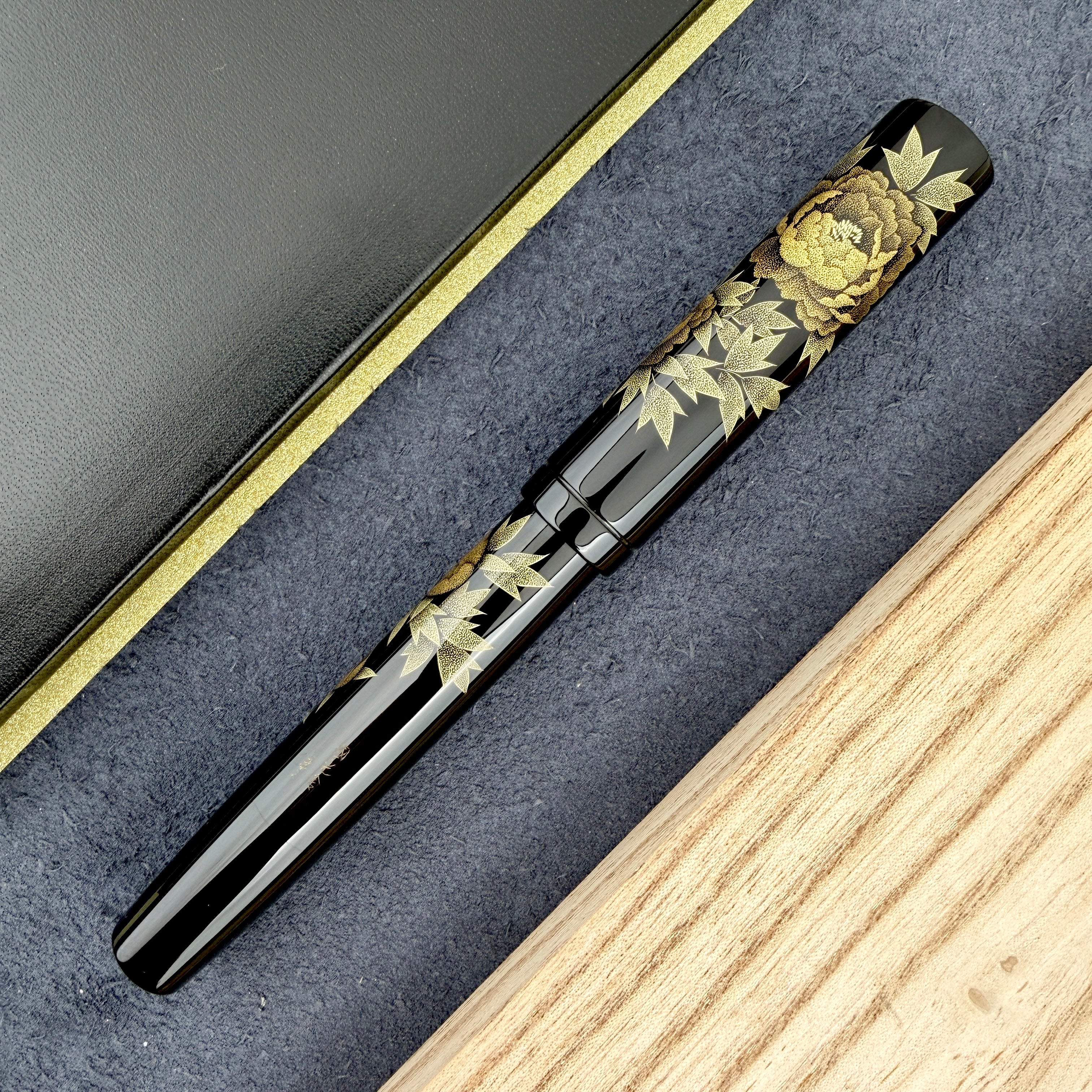Namiki Emperor Chinkin Fountain Pen - Peony - Image 2