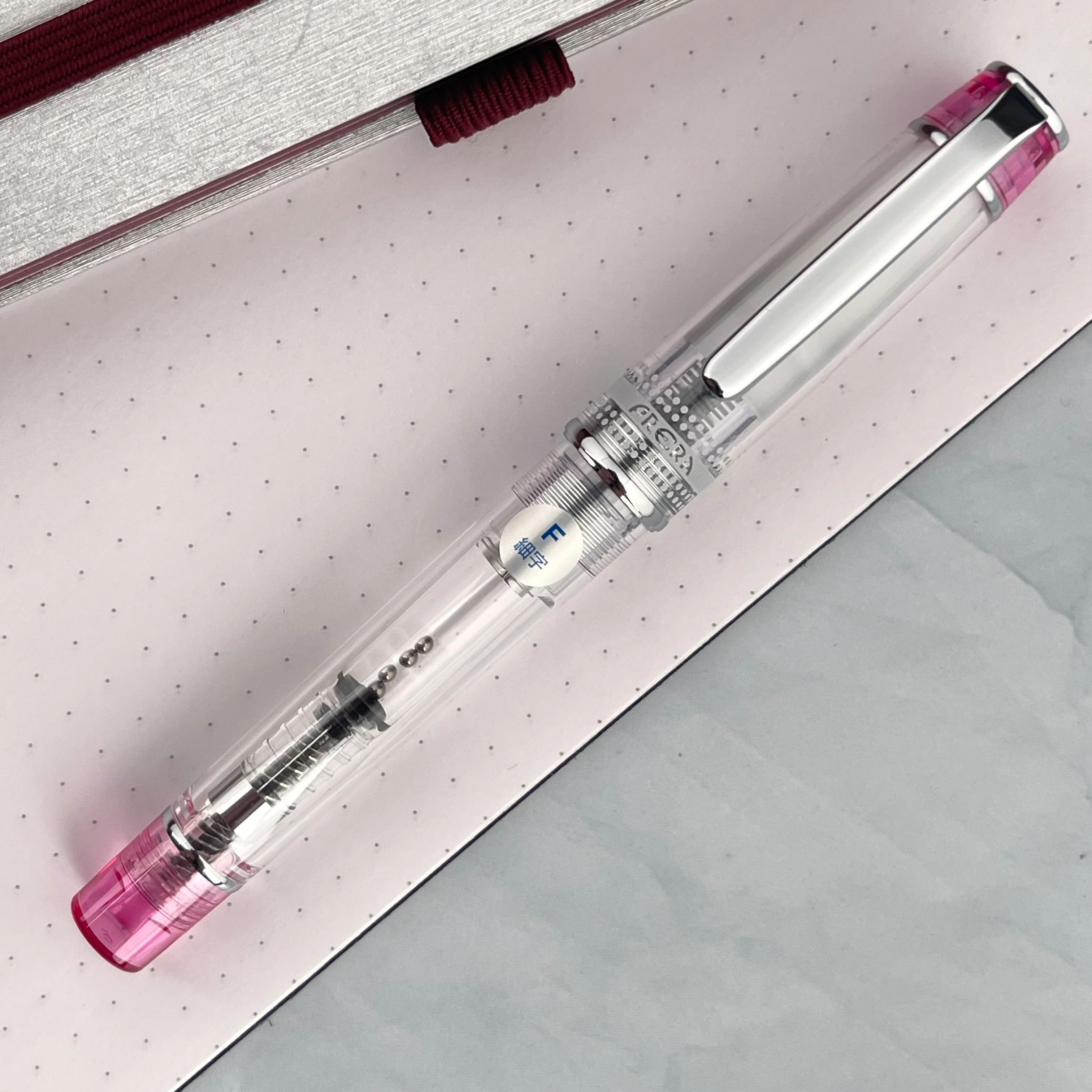 Pilot Prera Fountain Pen - Pink - Image 2