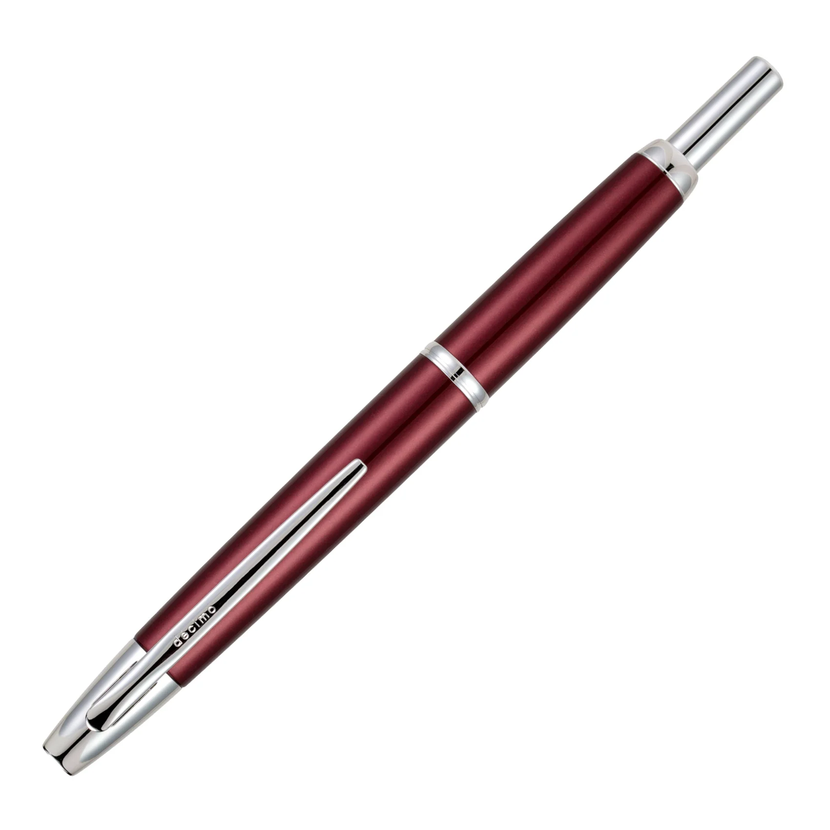 Pilot Vanishing Point Decimo Fountain Pen - Burgundy - Image 3