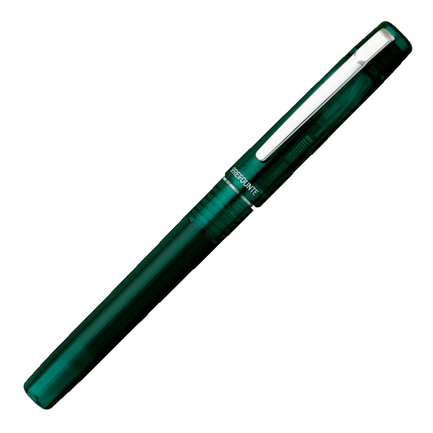 Platinum Prefounte Fountain Pen - Dark Emerald - Image 3