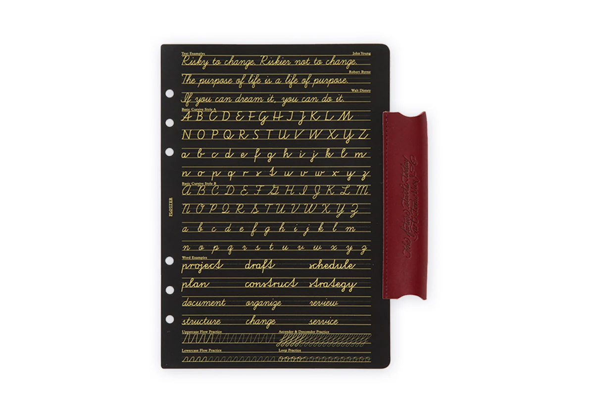 Plotter Liscio Leather Binder Limited BOX - A5 Size - Image 3