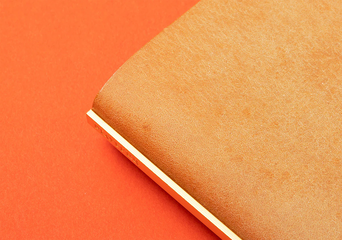 Plotter Pueblo 5-Ring Leather Binder - Mini 5 Size - Beige - Image 2