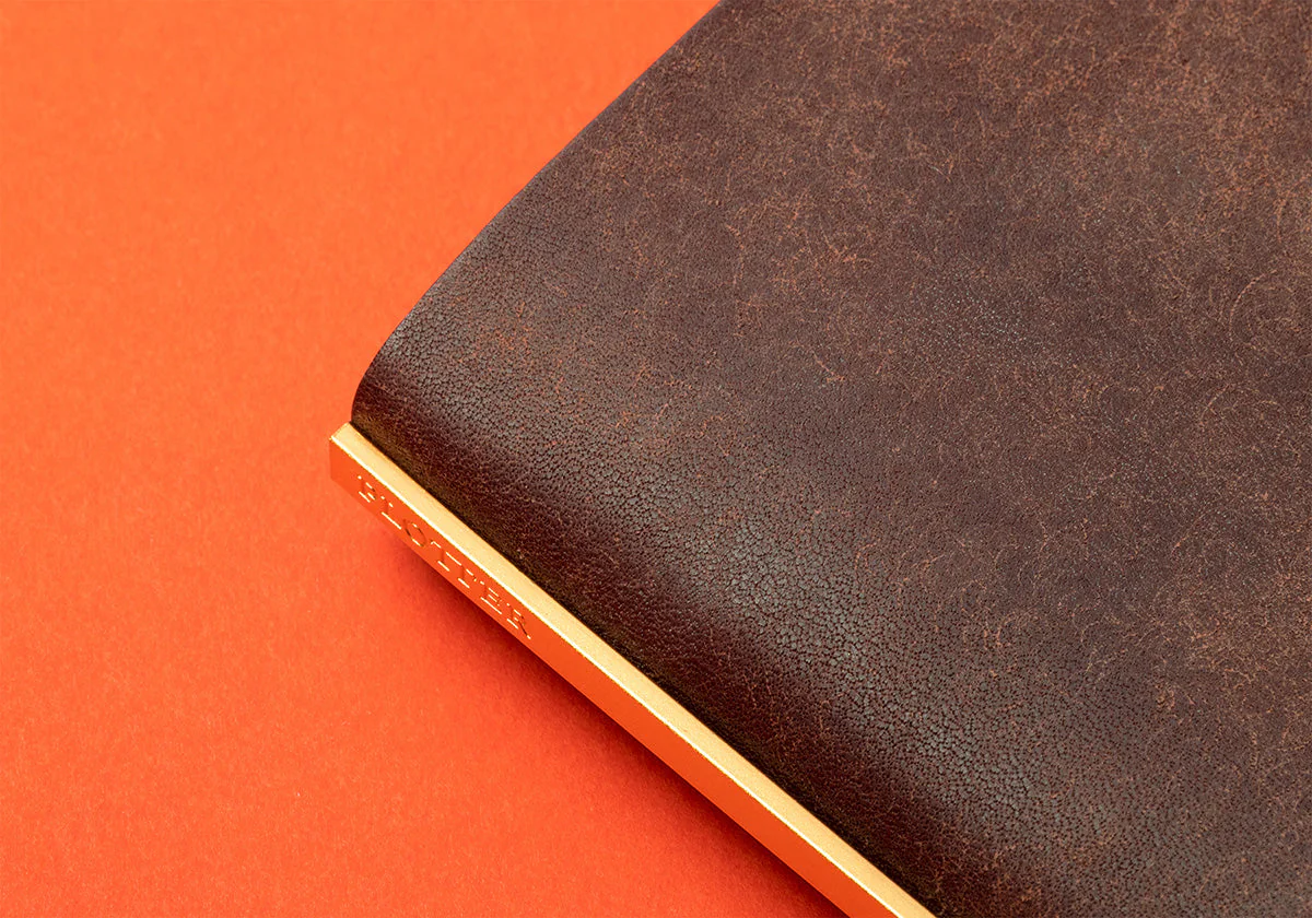 Plotter Pueblo 5-Ring Leather Binder - Mini 5 Size - Brown - Image 2