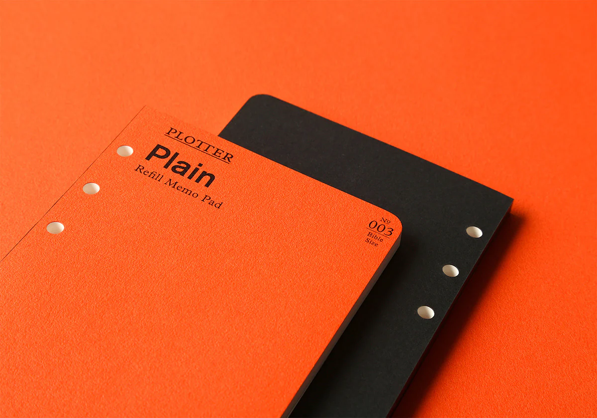 Plotter Refill Memo Pad - Plain - Bible Size - Image 8
