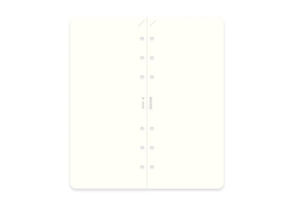 Plotter Refill Memo Pad - Plain - Narrow Size - Image 4