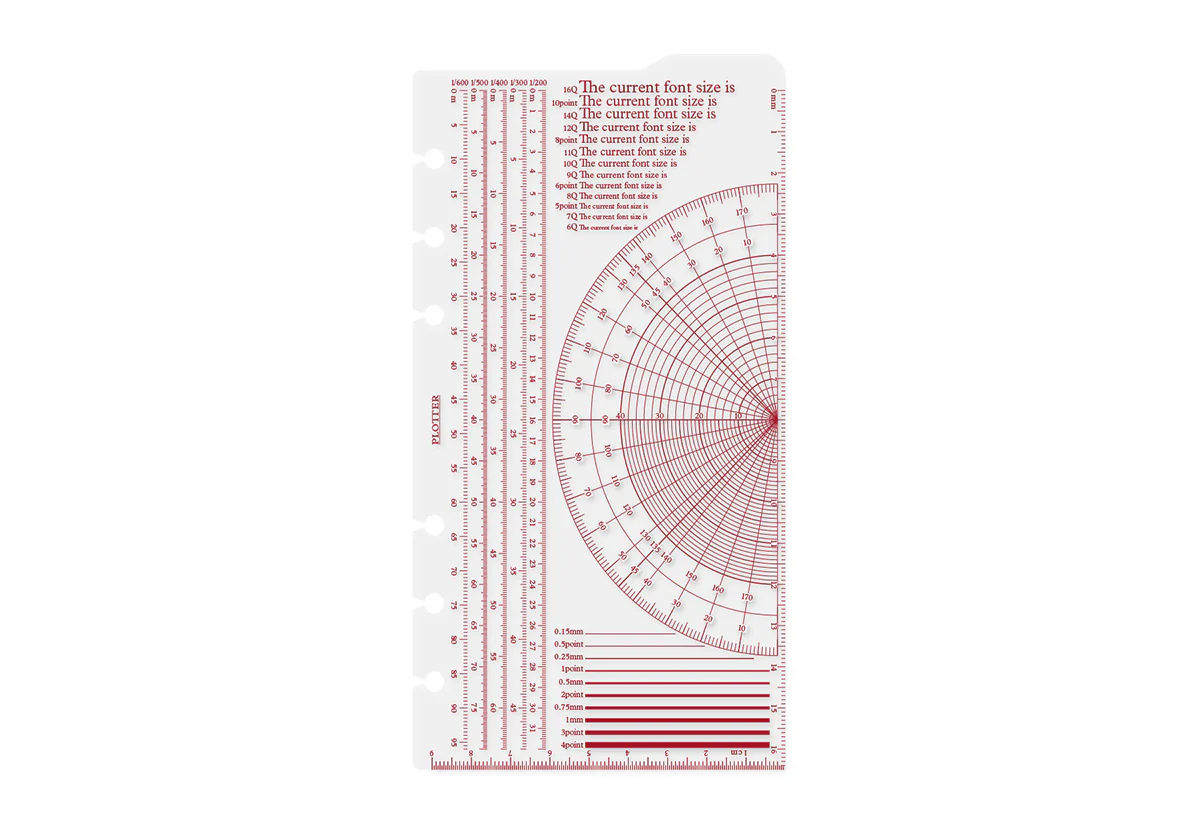 Plotter Ruler Pad - Bible Size - Image 2
