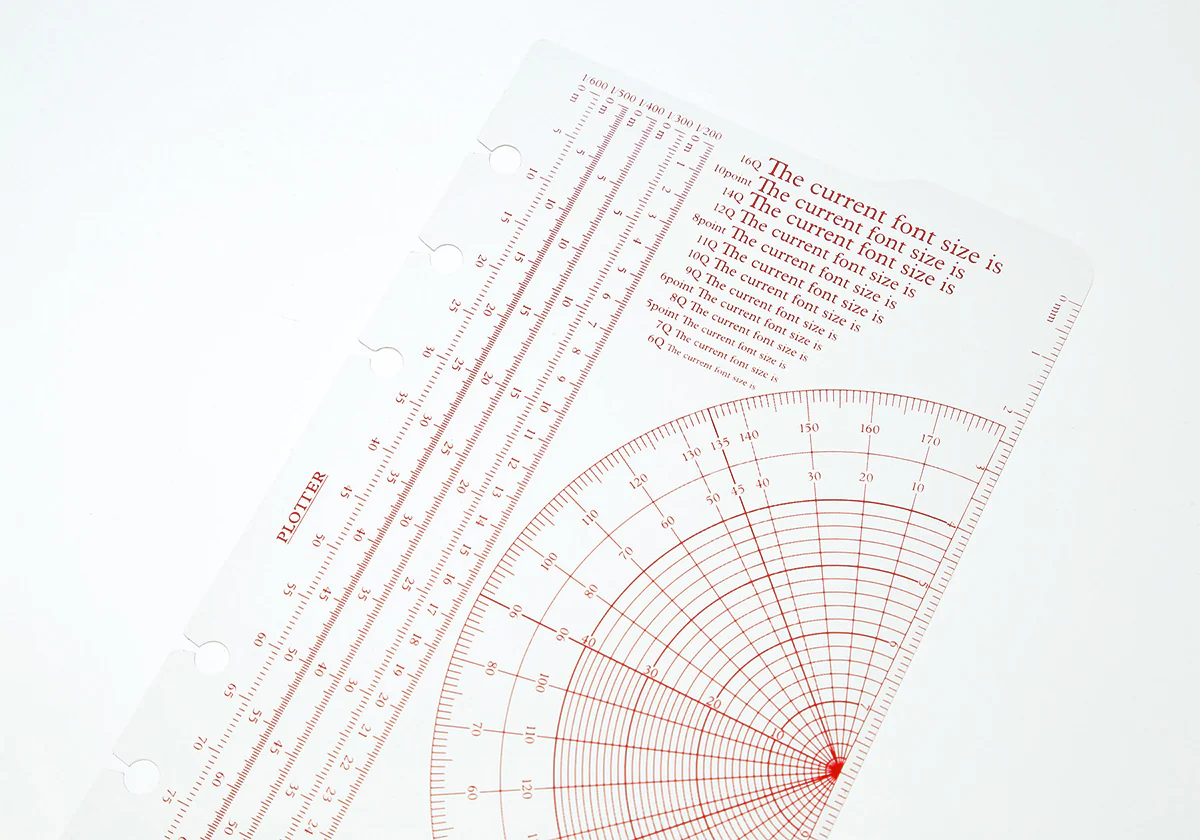Plotter Ruler Pad - Bible Size - Image 3