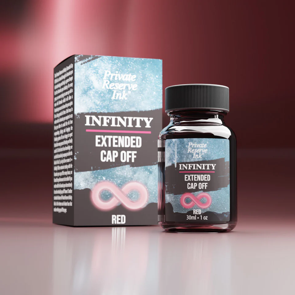 Private Reserve Infinity Red - 30ml Bottled Ink - Image 2