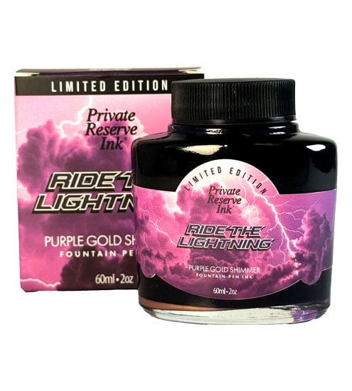 Private Ride the Lightning - 60ml Bottled Ink (Limited Edition) - Image 3