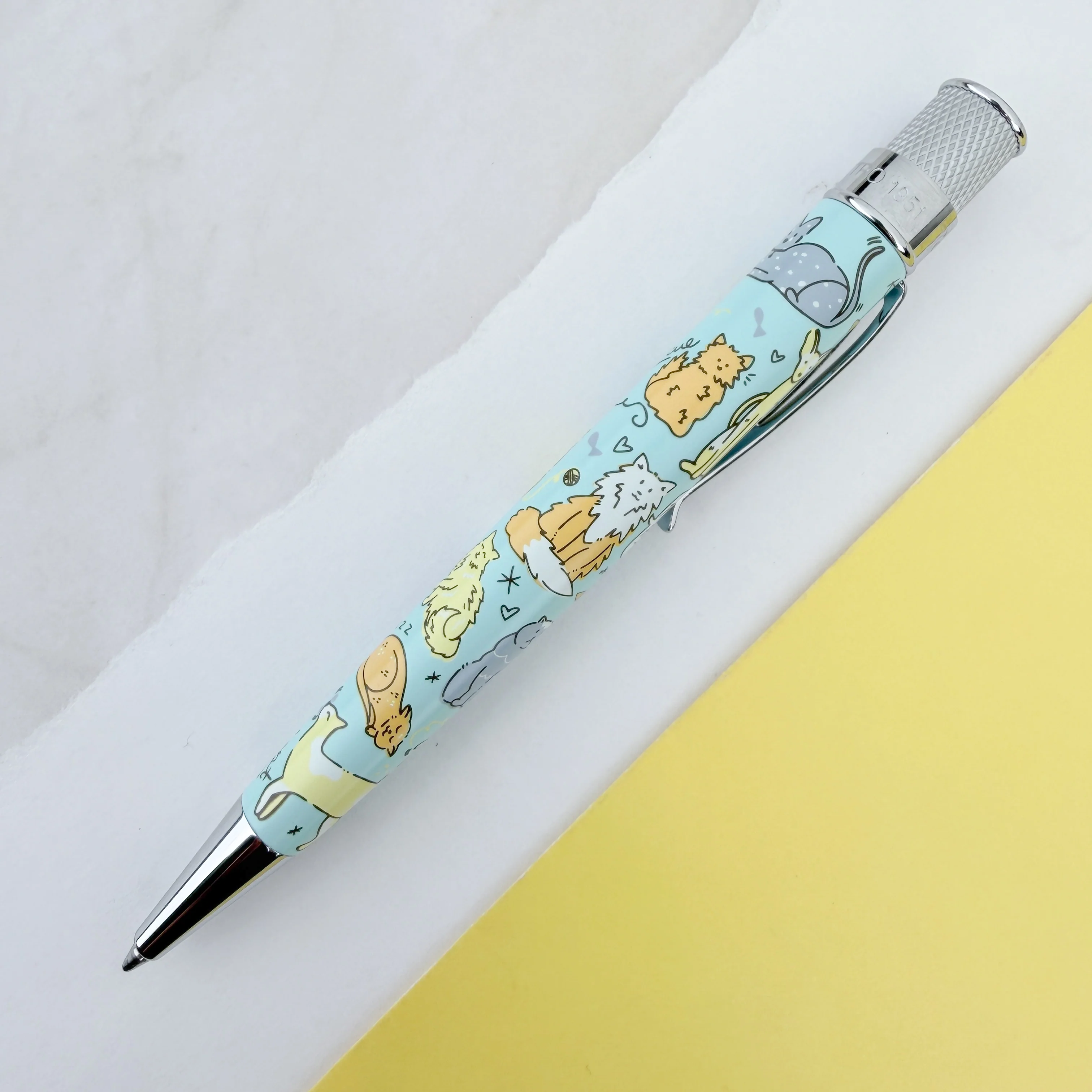 Retro 51 Rescue Ballpoint Pen - Cat Rescue Series 6 - Image 2