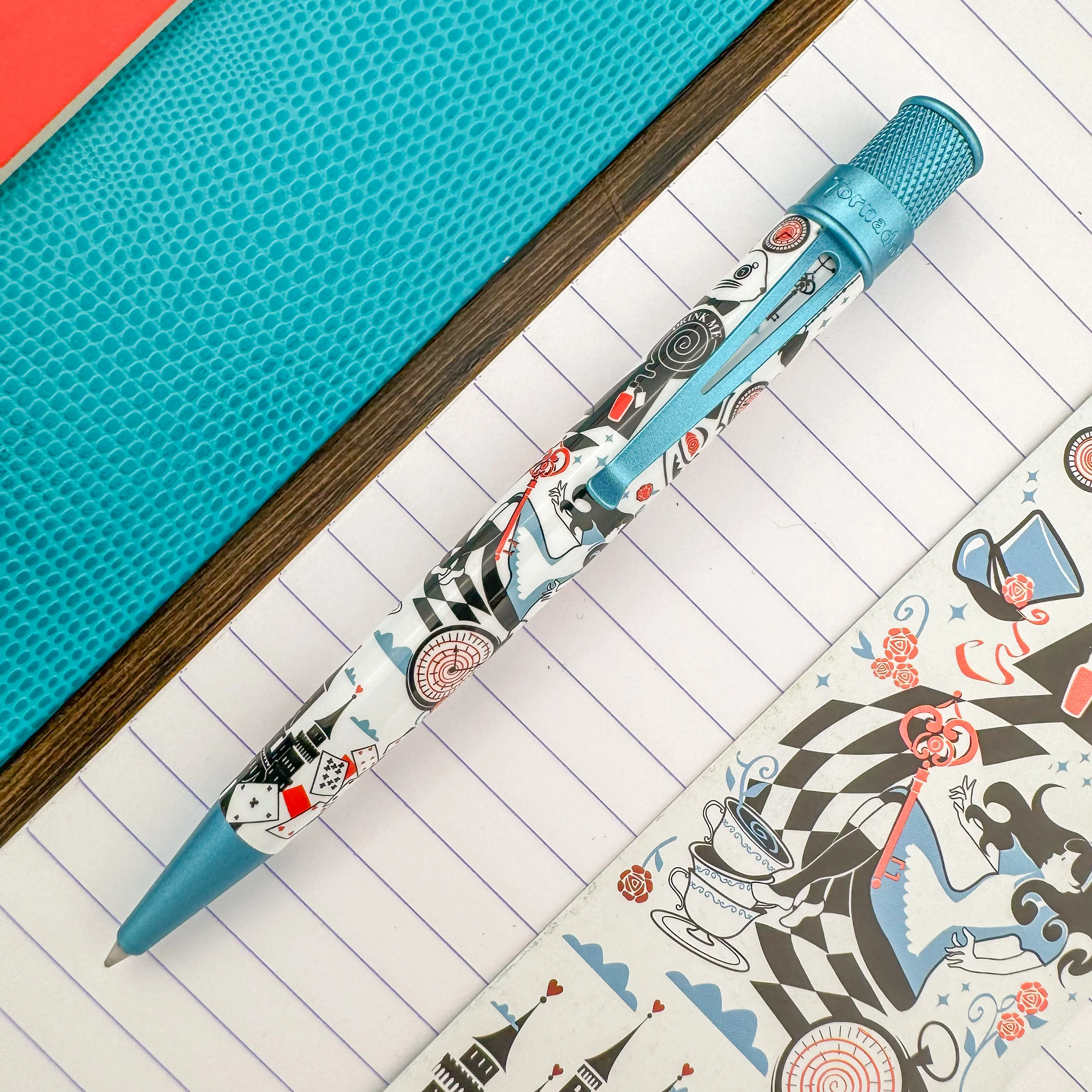 Retro 51 Tornado Rollerball Pen - Alice in Wonderland