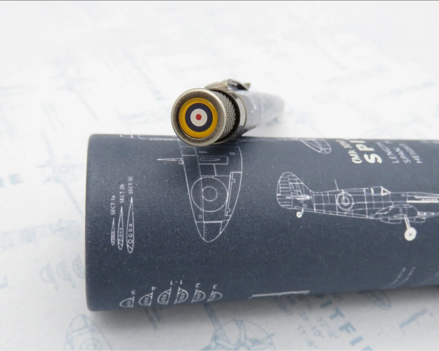 Retro 51 Tornado Rollerball Pen - Imperial War Museums - Spitfire Blueprint - Image 6