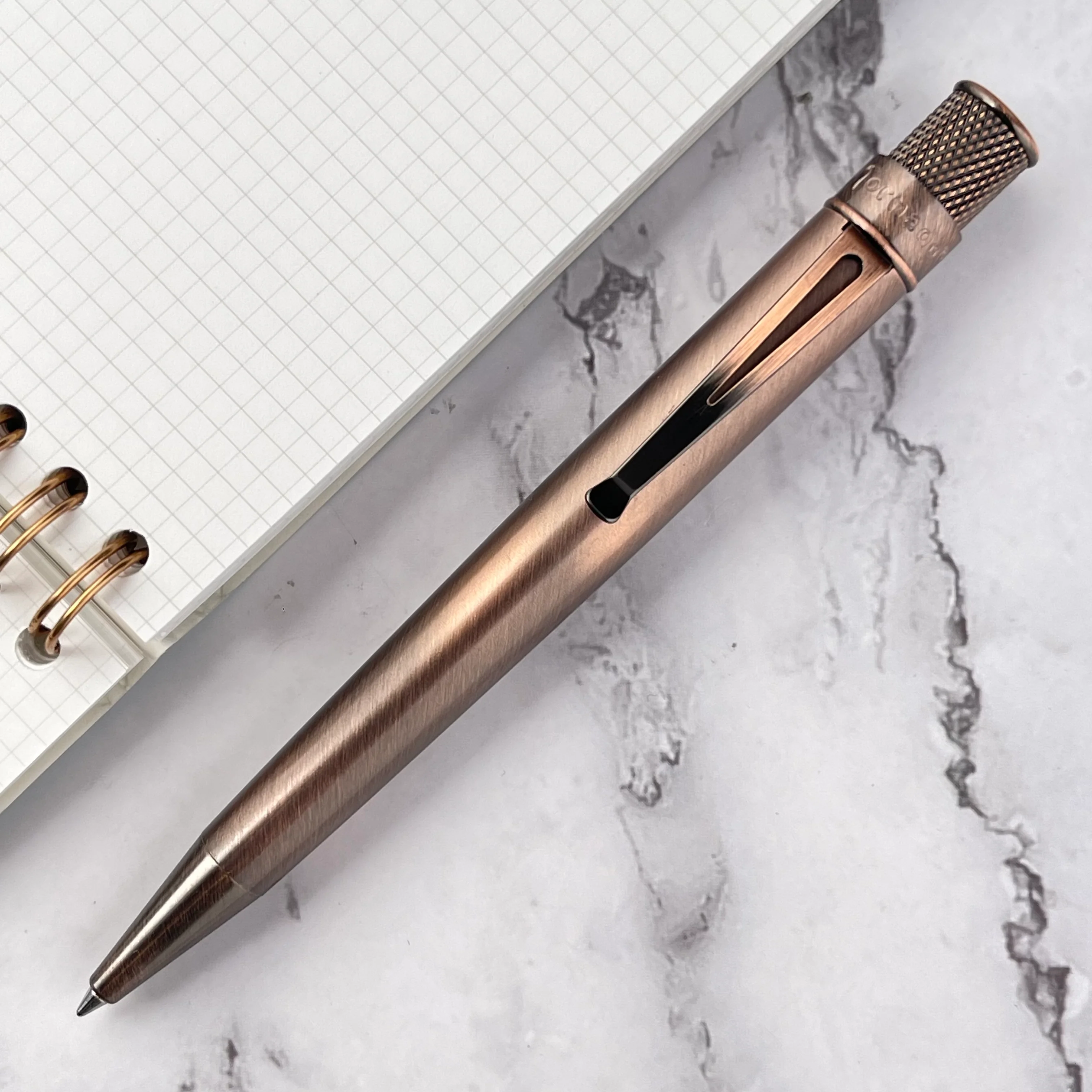 Retro 51 Tornado Vintage Metalsmith Rollerball Pen - Lincoln