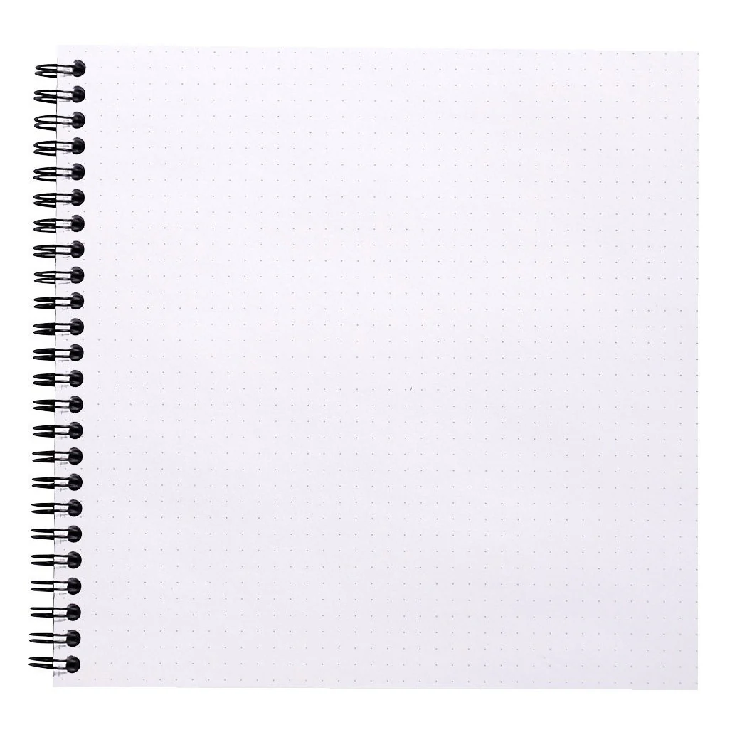 Rhodia Reverse Book - Dot 80 sheets - 8 1/4 x 8 1/4 - Black cover - Image 5