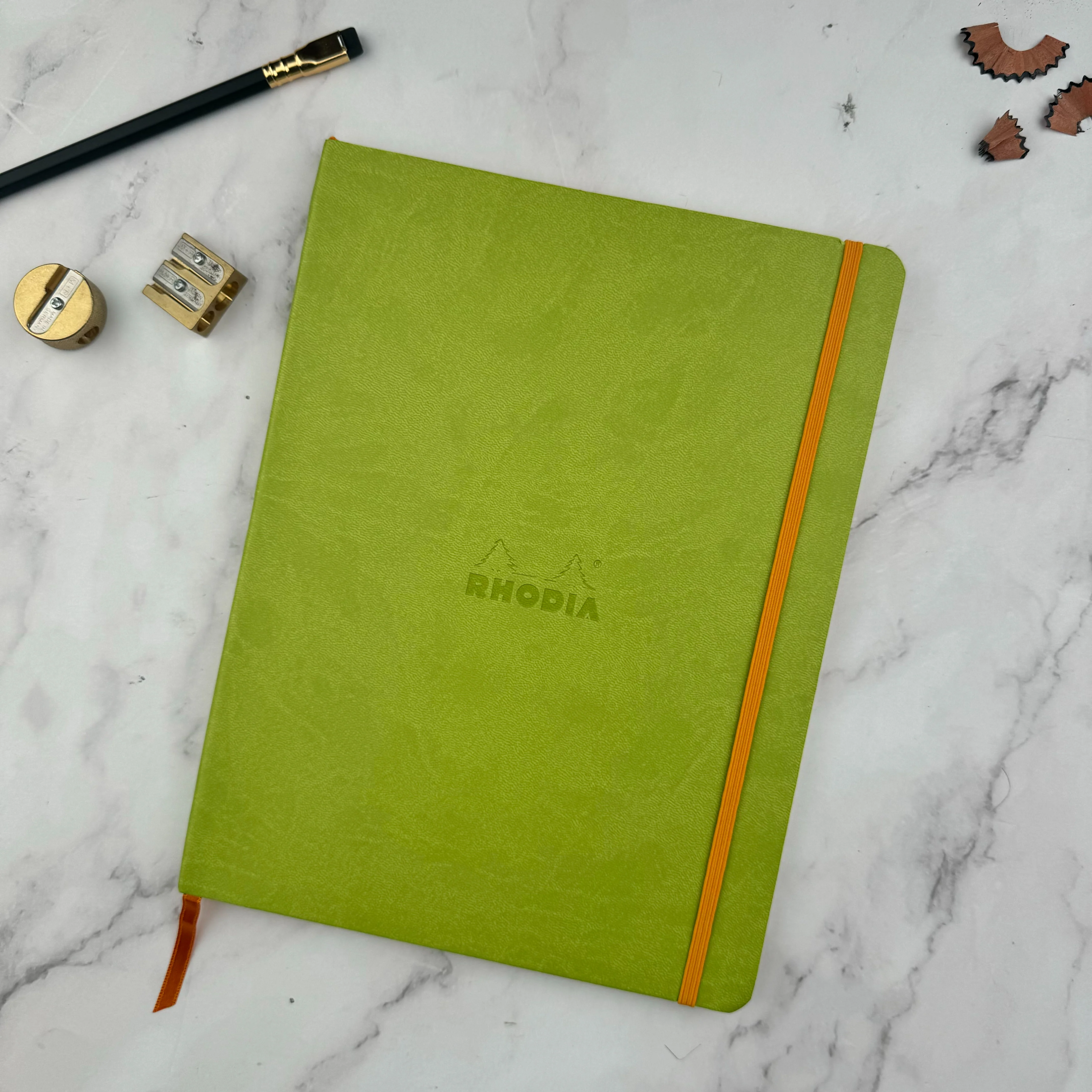 Rhodia Rhodiarama Soft Cover 7 1/2" x 9 7/8" Notebook - Dot - Image 3