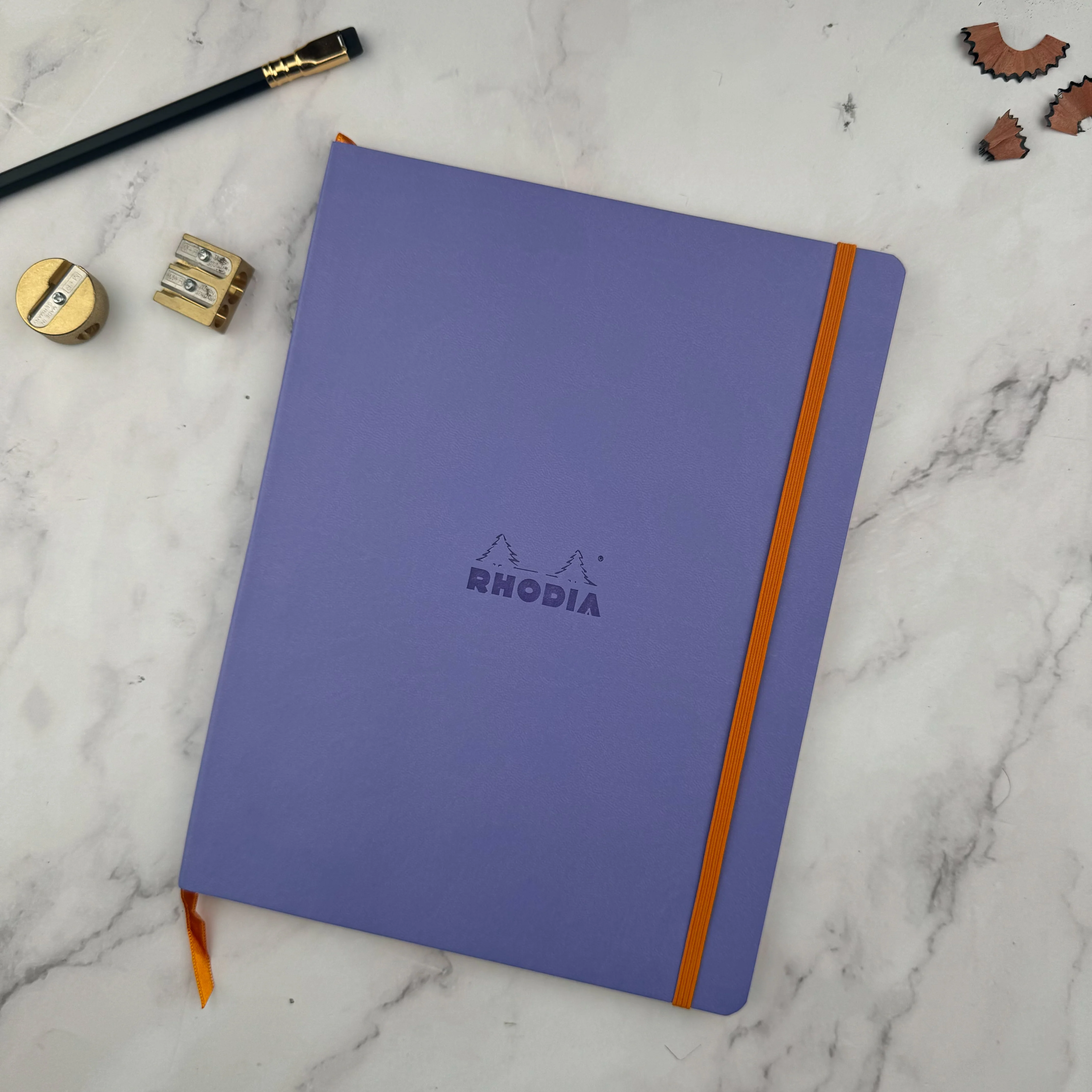 Rhodia Rhodiarama Soft Cover 7 1/2" x 9 7/8" Notebook - Dot - Image 7