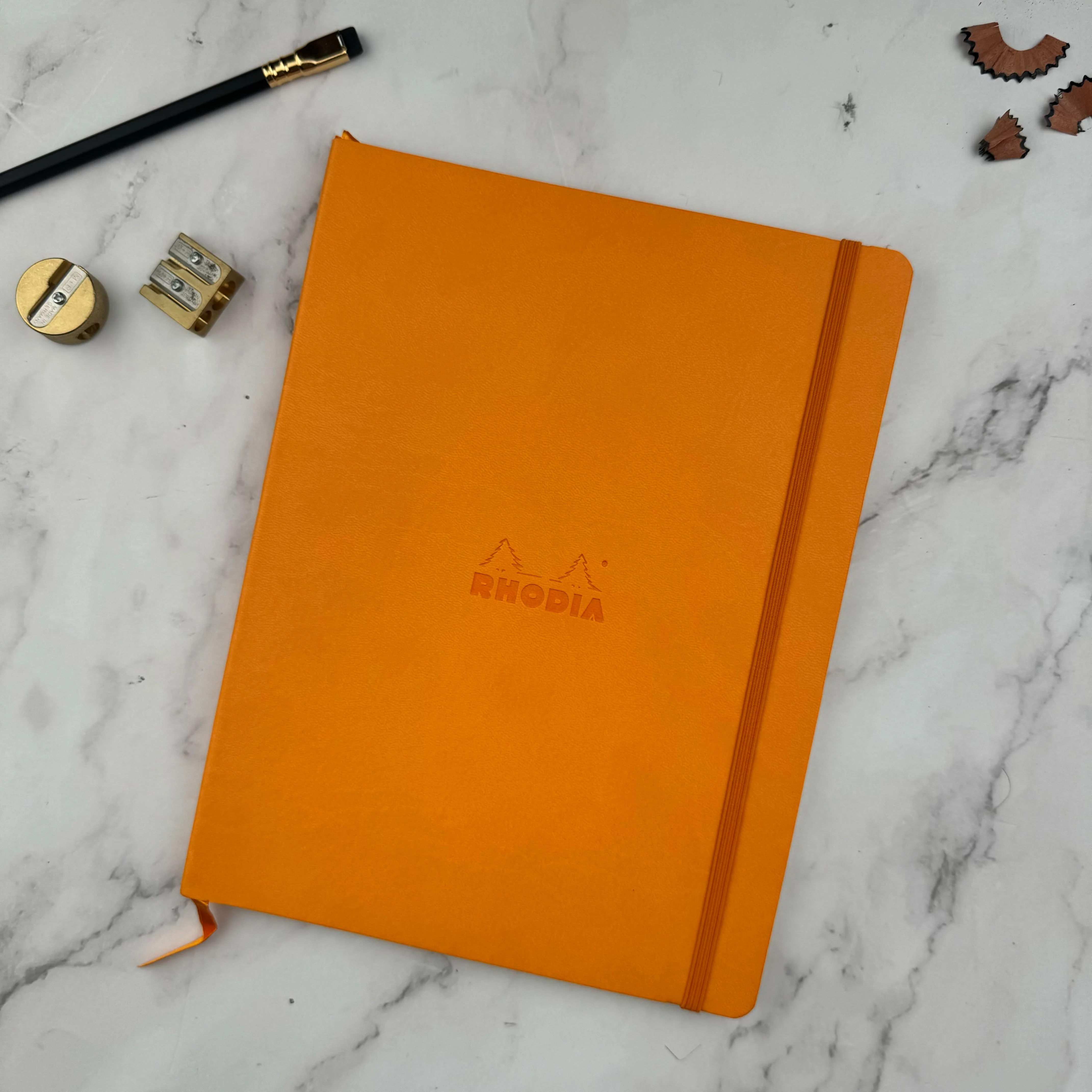 Rhodia Rhodiarama Soft Cover 7 1/2" x 9 7/8" Notebook - Dot - Image 8