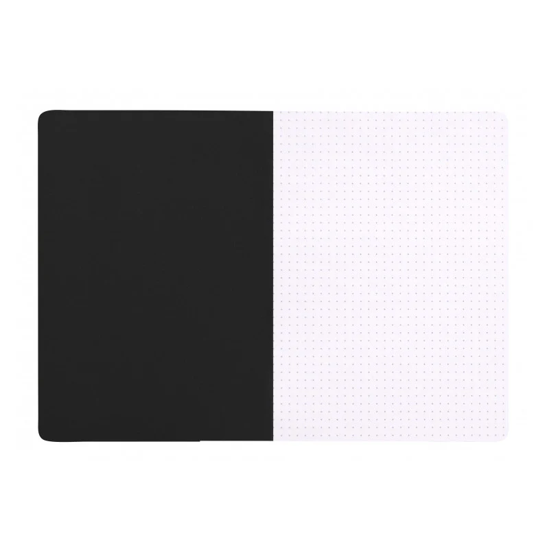 Rhodia Slim Staplebound Notebook - Dot grid 48 sheets - 6 x 8 1/4 - Black cover - Image 5