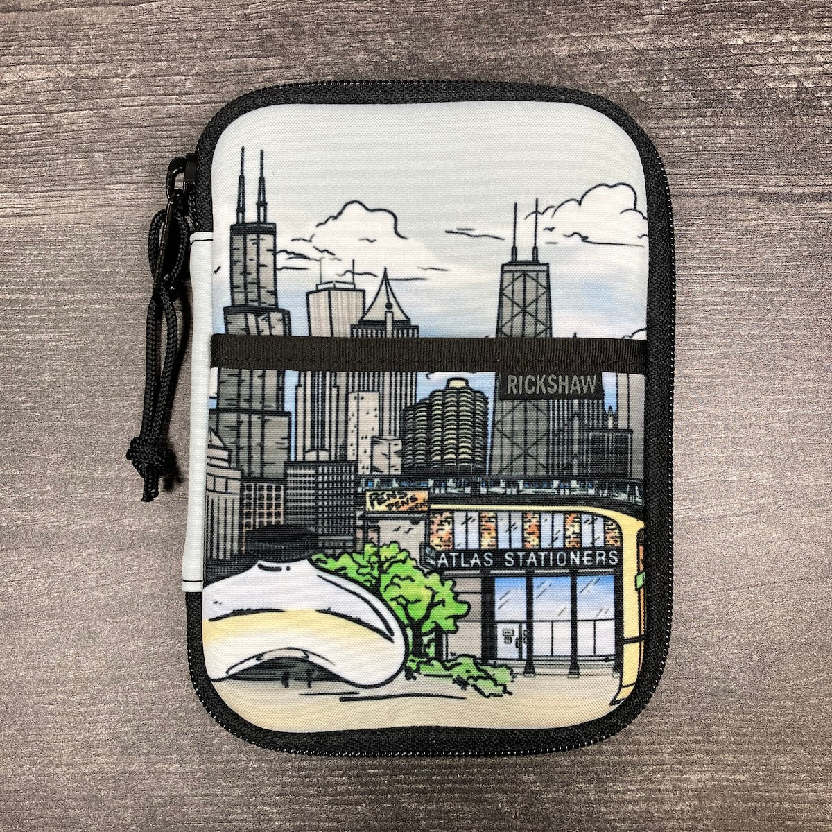 Rickshaw Bagworks Fillmore 6-Pen Case - City Views (Atlas Exclusive) - Image 6