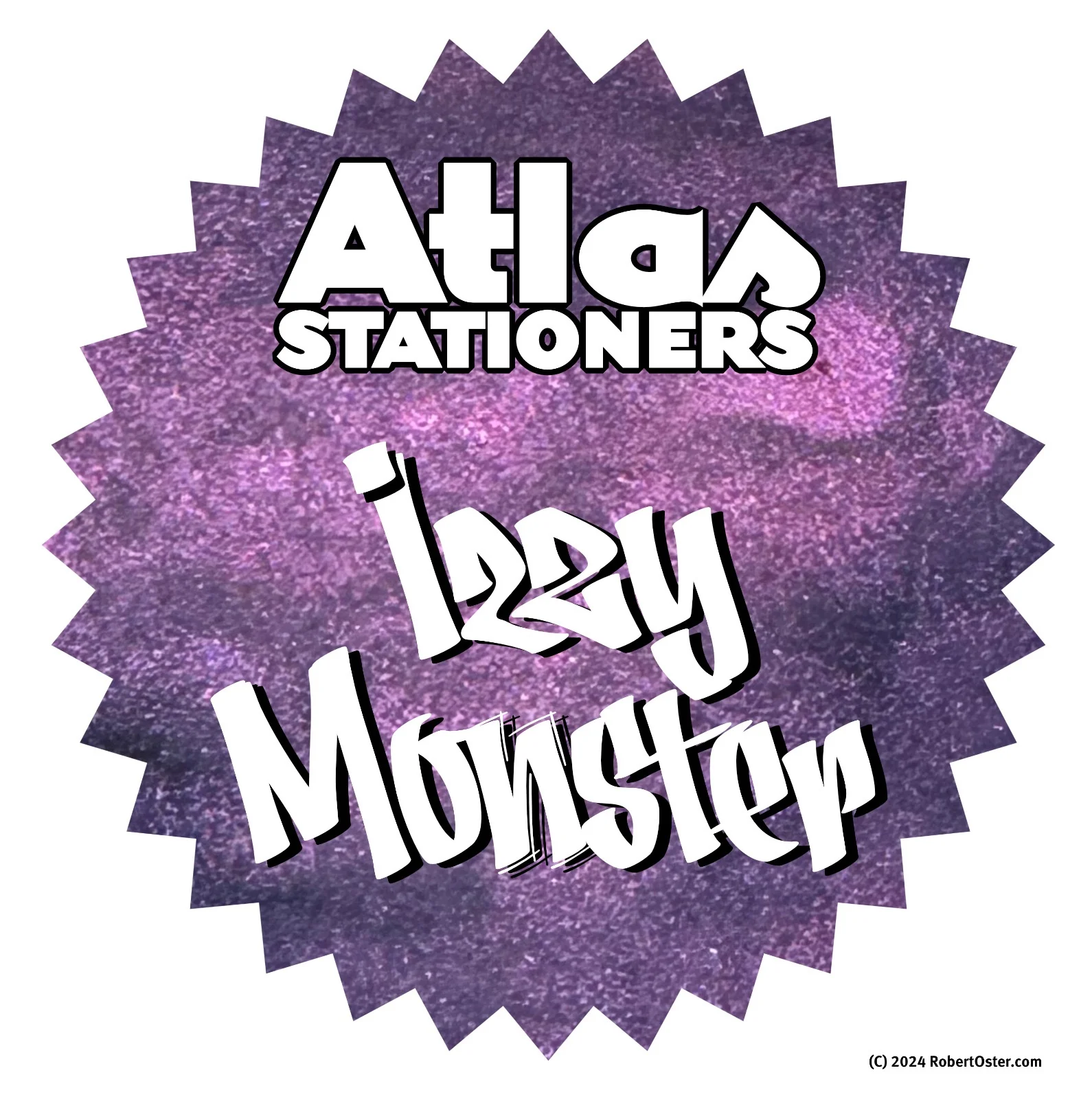 Robert Oster Izzy Monster - 50ml Bottled Ink (Atlas Exclusive) - Image 4