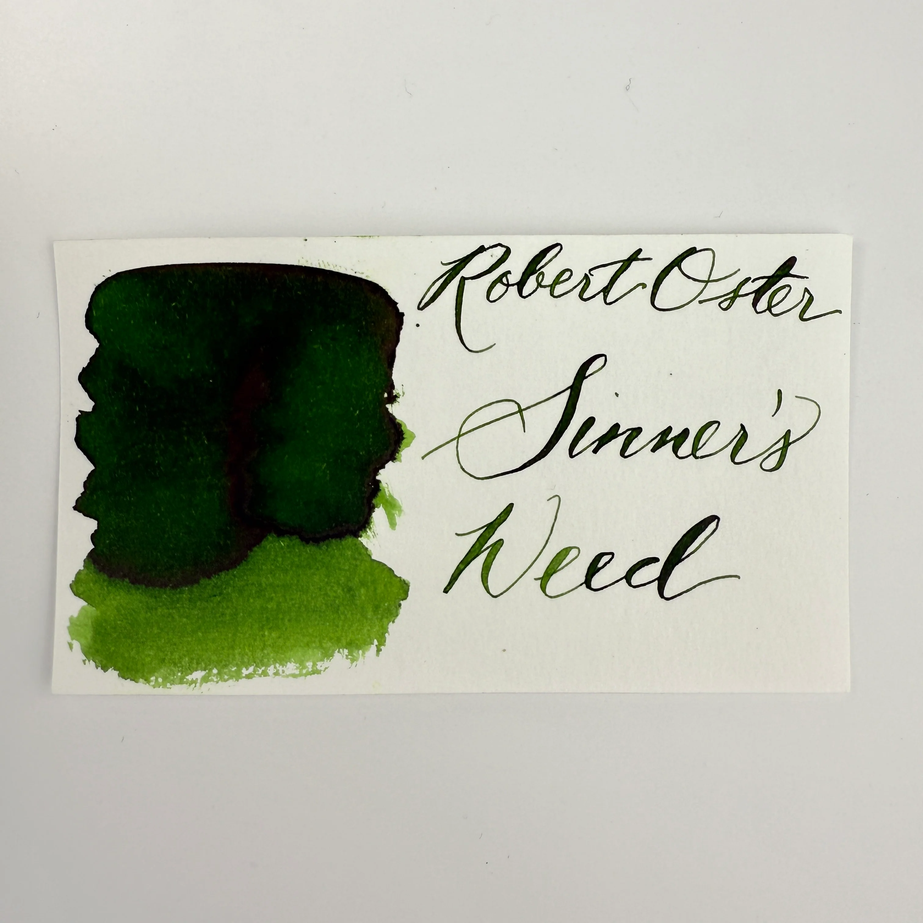 Robert Oster Sinner's Weed - 50ml Bottled Ink - Image 2