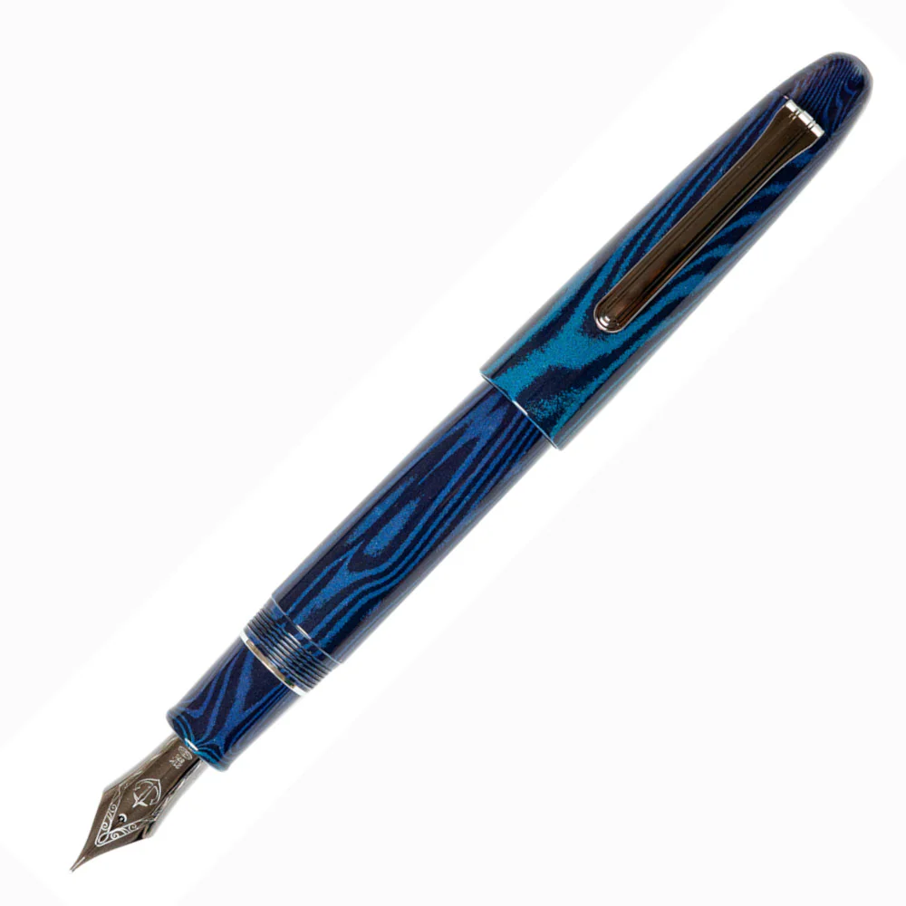 Sailor King of Pen Ebonite Fountain Pen - Blue Phoenix (Limited Edition) - Image 3