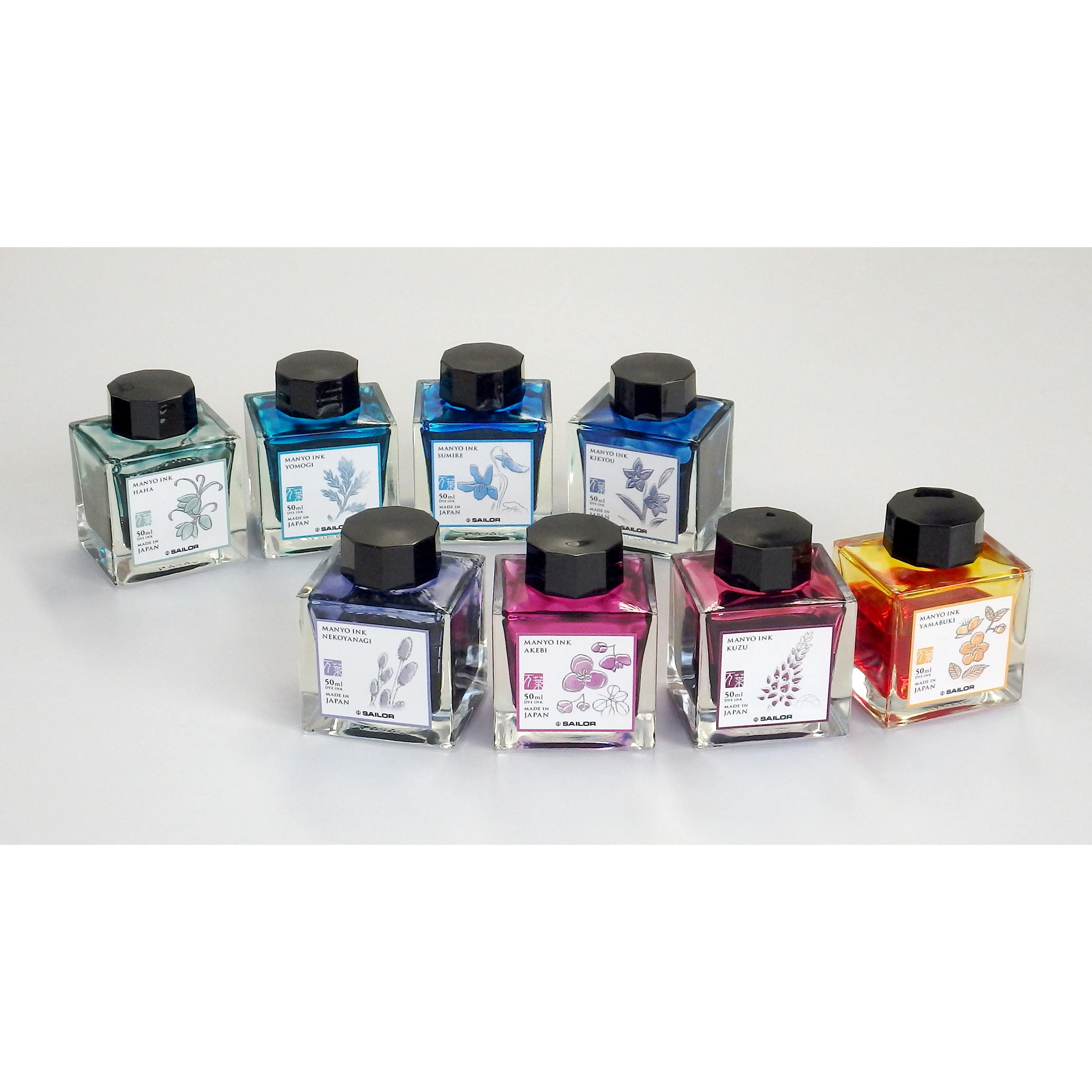 Sailor Manyo Sumire - 50ml Bottled Ink - Image 3
