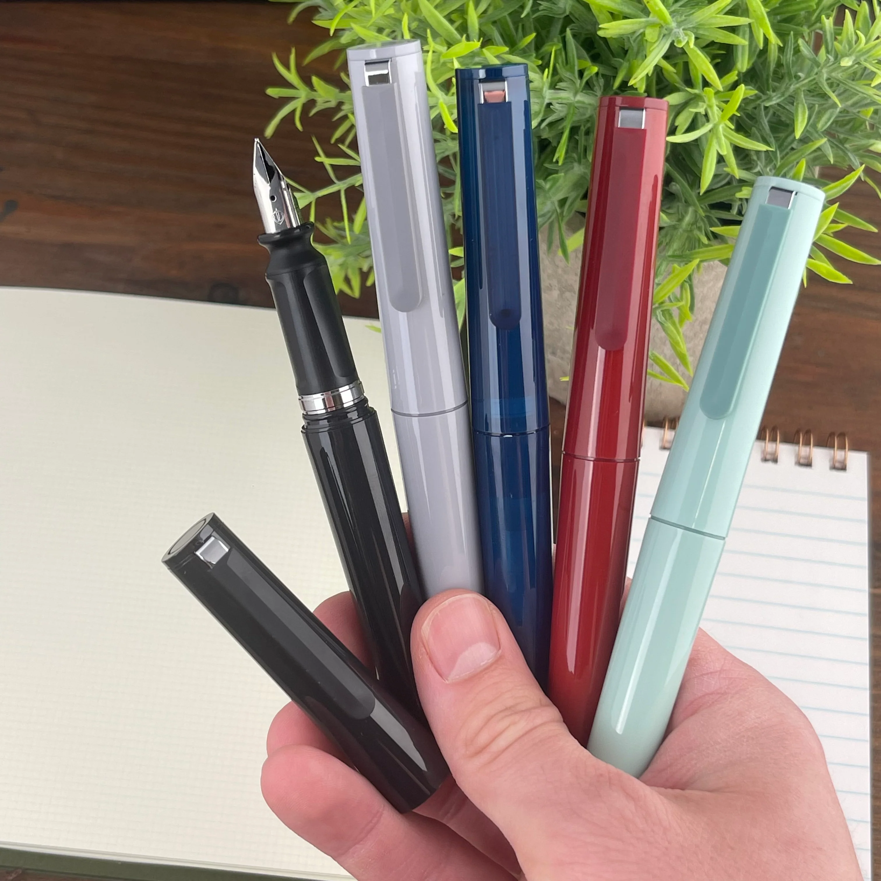 Sailor Tuzu Fountain Pen - Grey - Image 3