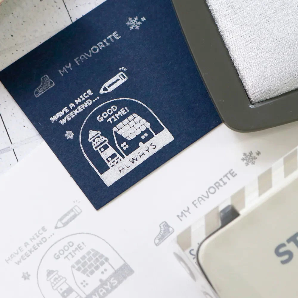 Sanby x Eric Small Things Stamp Pad - Silver - Image 2