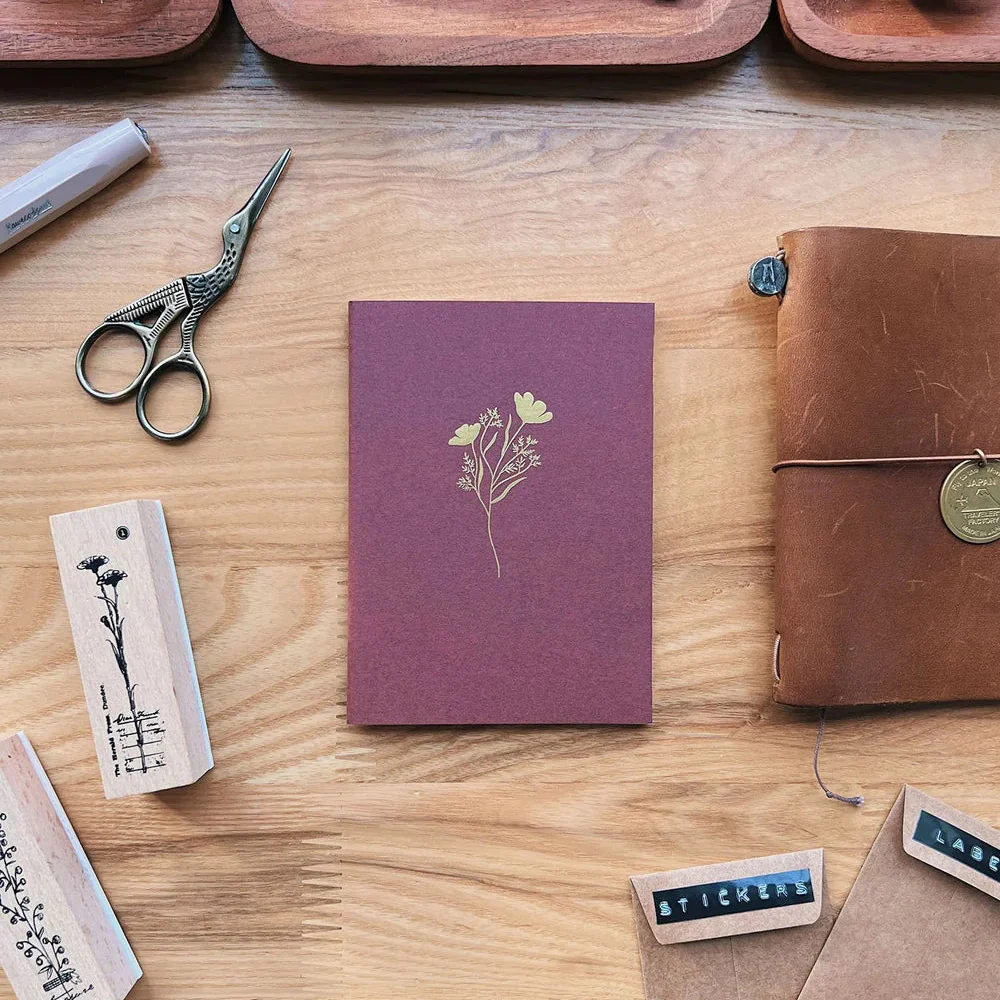 Sarica Studio Embossed TN Notebook - Passport Size - Image 3