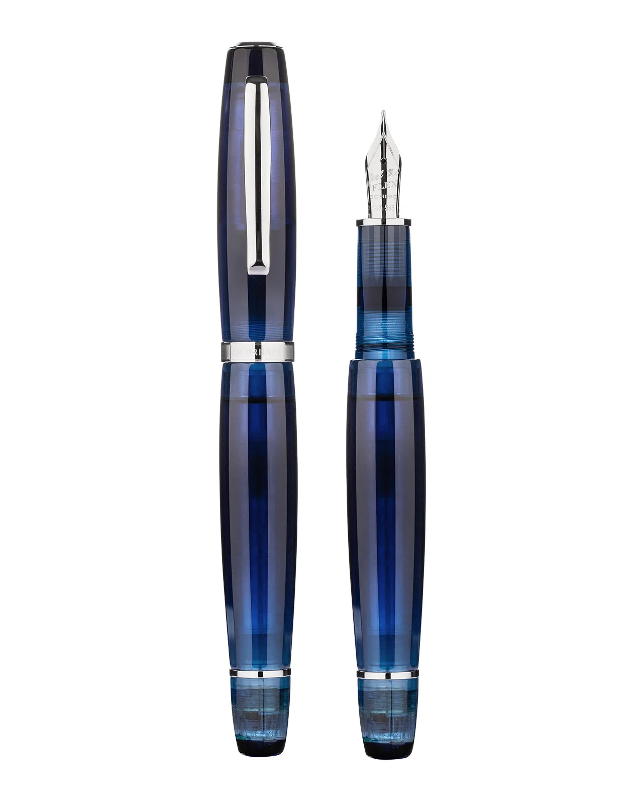 Scribo Feel Fountain Pen - Blu Sospeso - Image 3