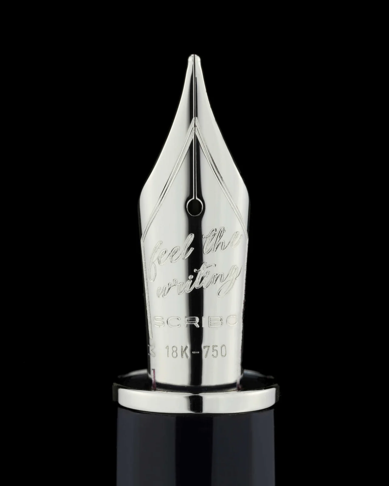 Scribo Feel Fountain Pen - Blue/Black - Image 4