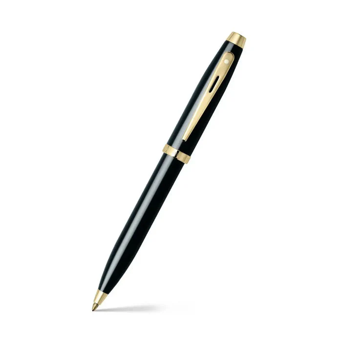 Sheaffer 100 Ballpoint Pen - Black w/ Gold - Image 2