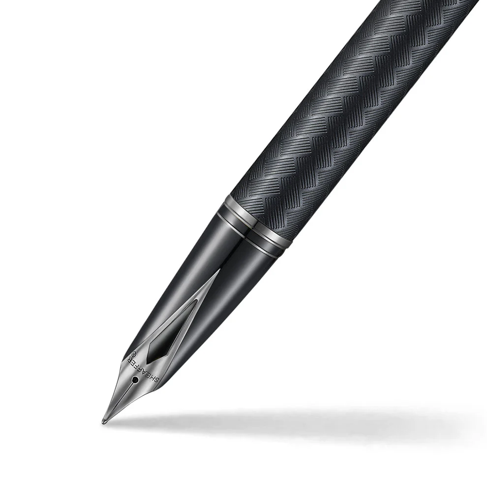 Sheaffer Legacy Chevron Fountain Pen - Matte Black - Image 5
