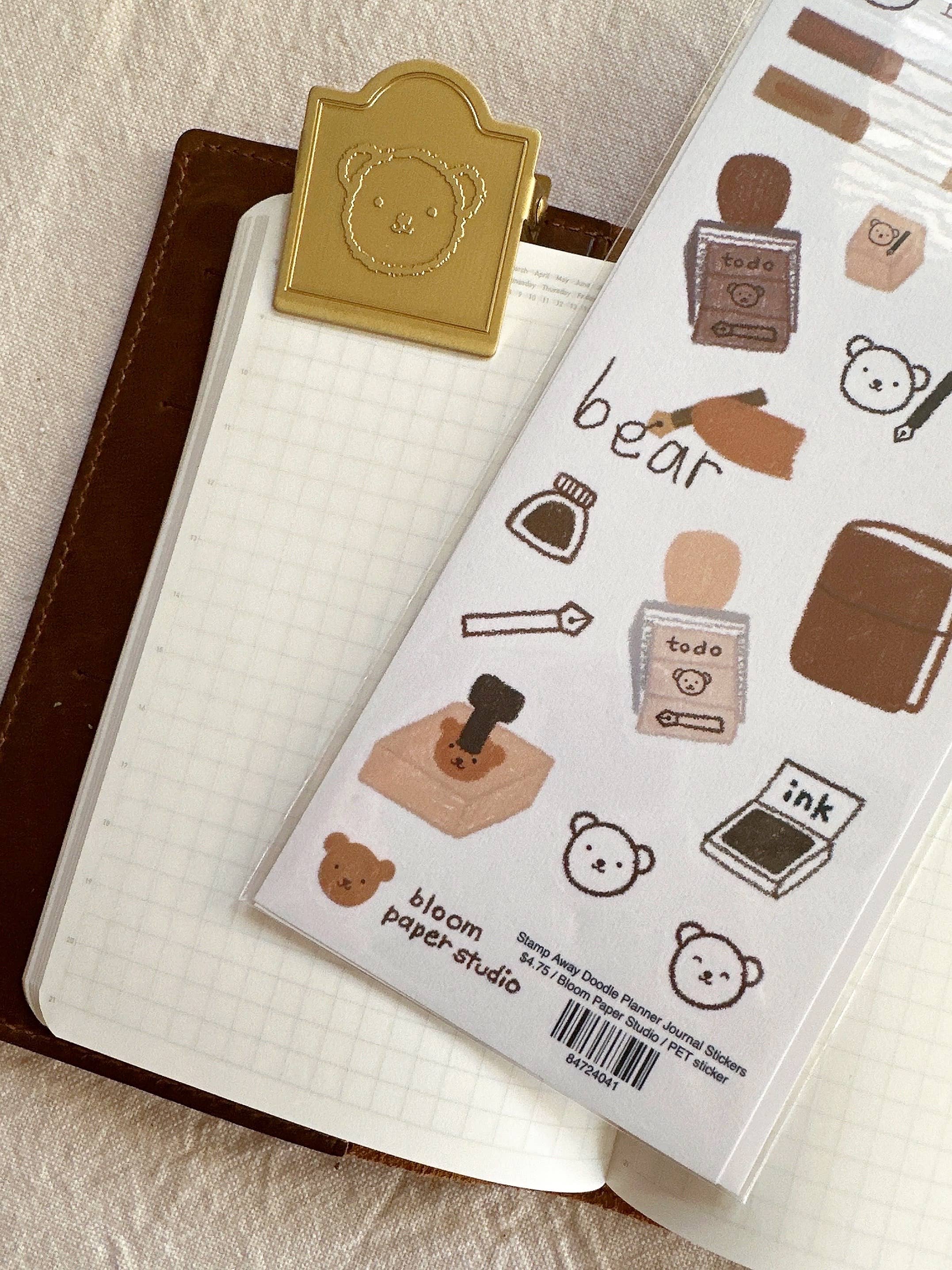 Bloom Paper Studio Stamp Away Doodle Planner Journal Stickers - Image 2