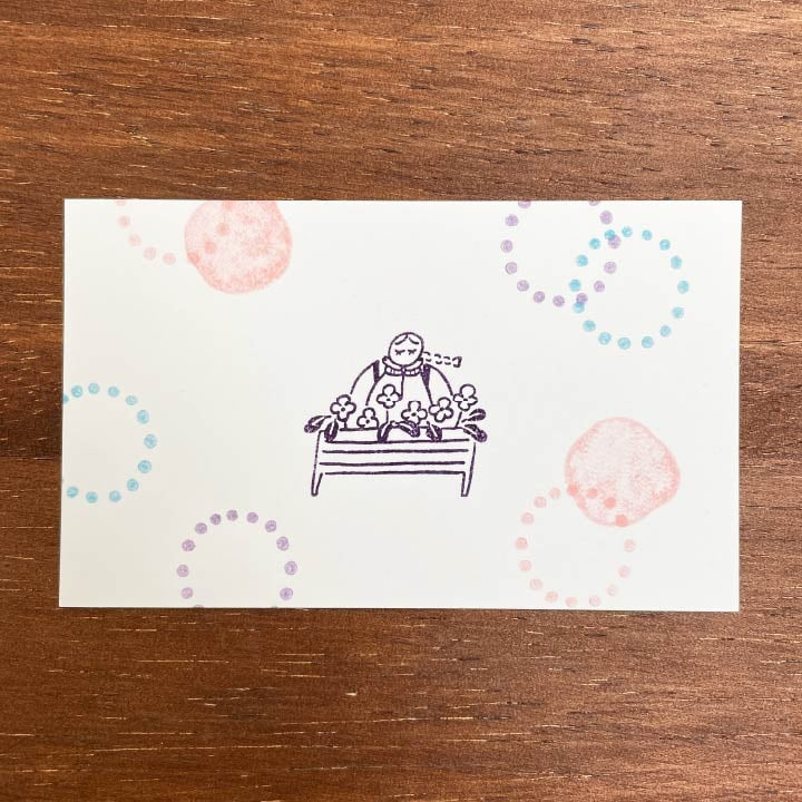 Stamp Marché Illustration Stamp - Marle Flower - Image 3